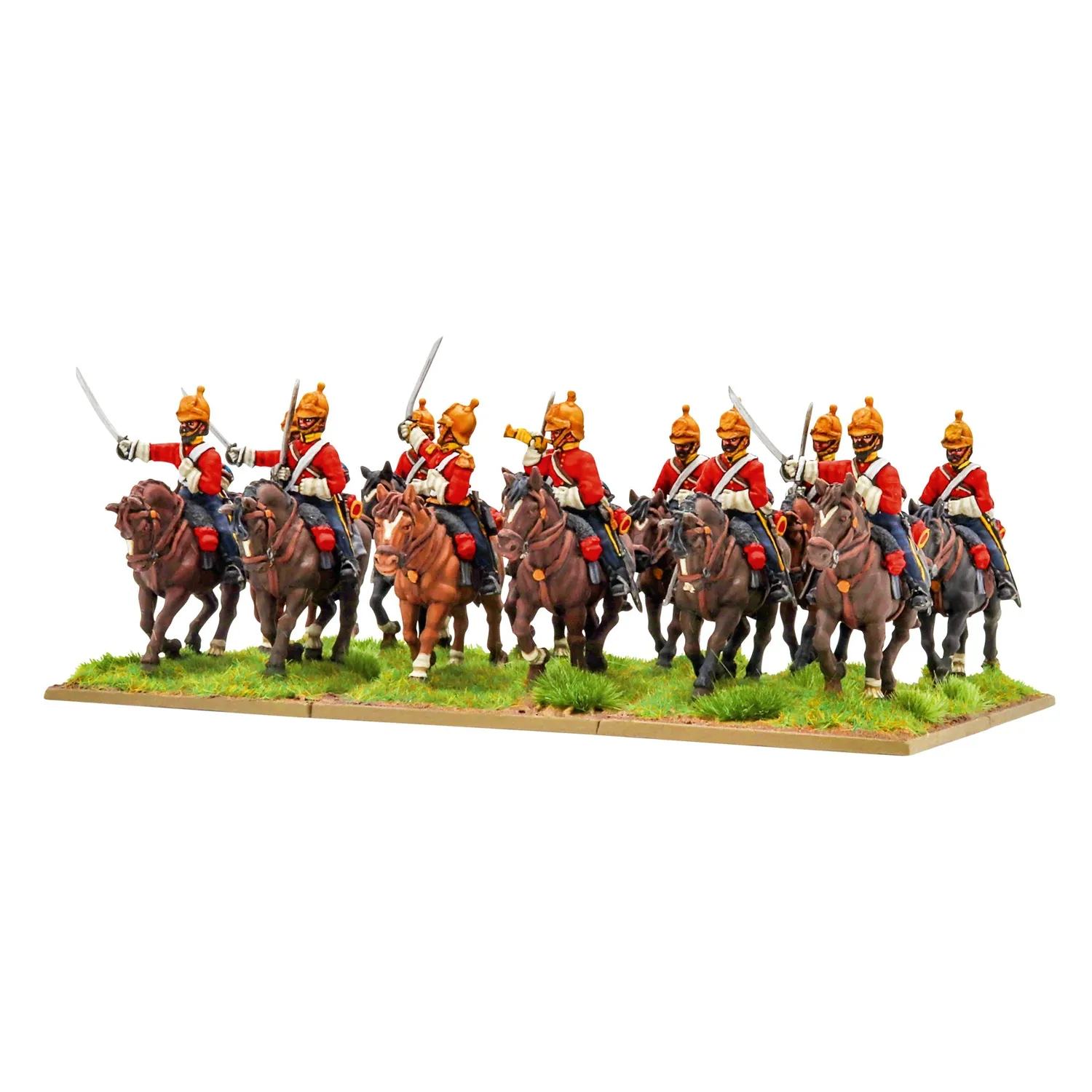 Warlord Black Powder Dragoons britanniques régiment cavalerie