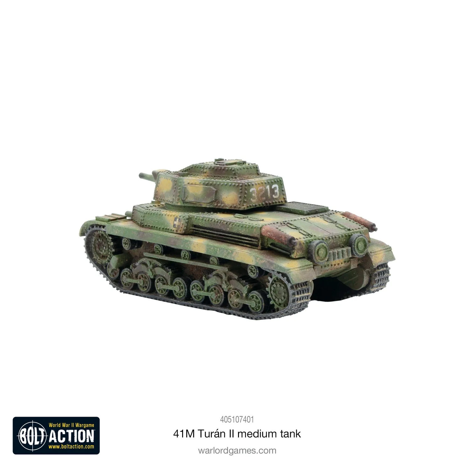 Bolt Action 41M Turán II char moyen résine métal