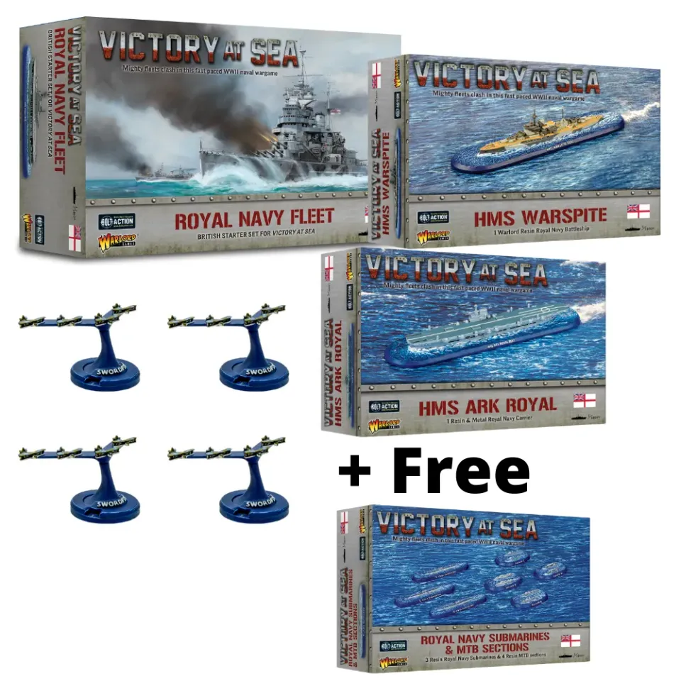 Bolt Action Victory at Sea Start Collecting: Victory At Sea British flotte Royal Navy