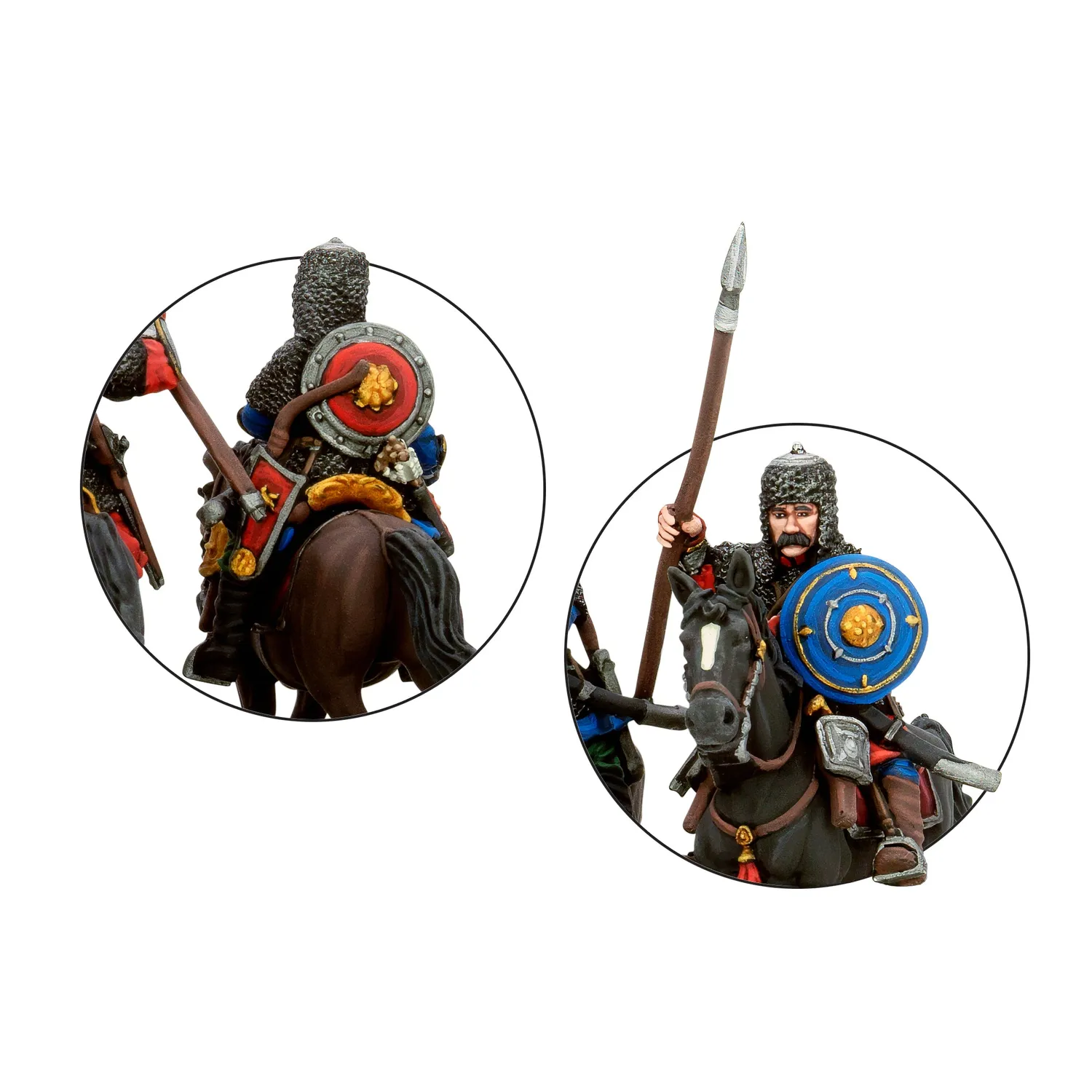 Warlord Games Pike & Shotte Pancerni Cavalerie Lourde B métal