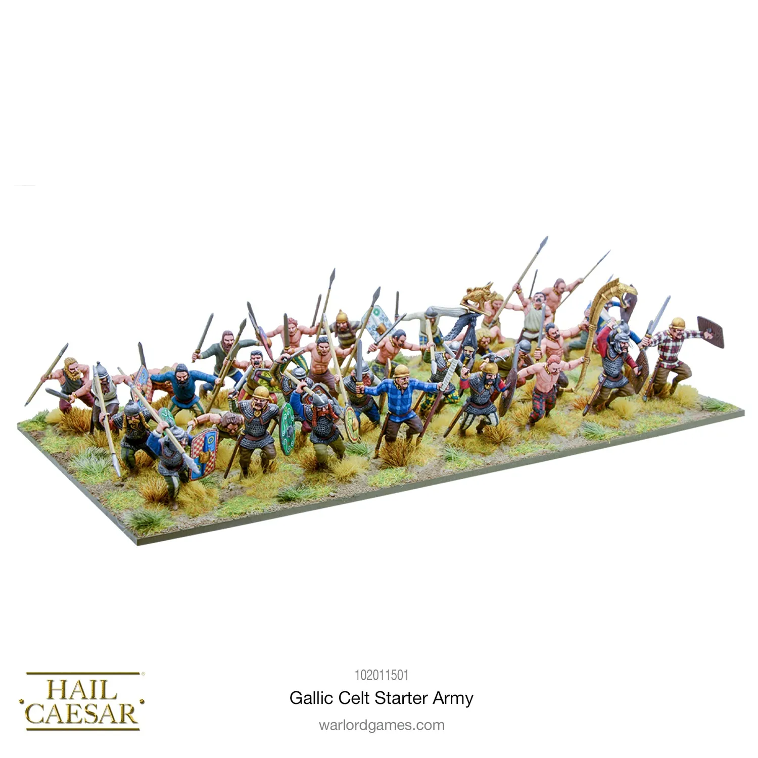 Hail Caesar Gallic Celt Starter Army armée celte 113 figurines
