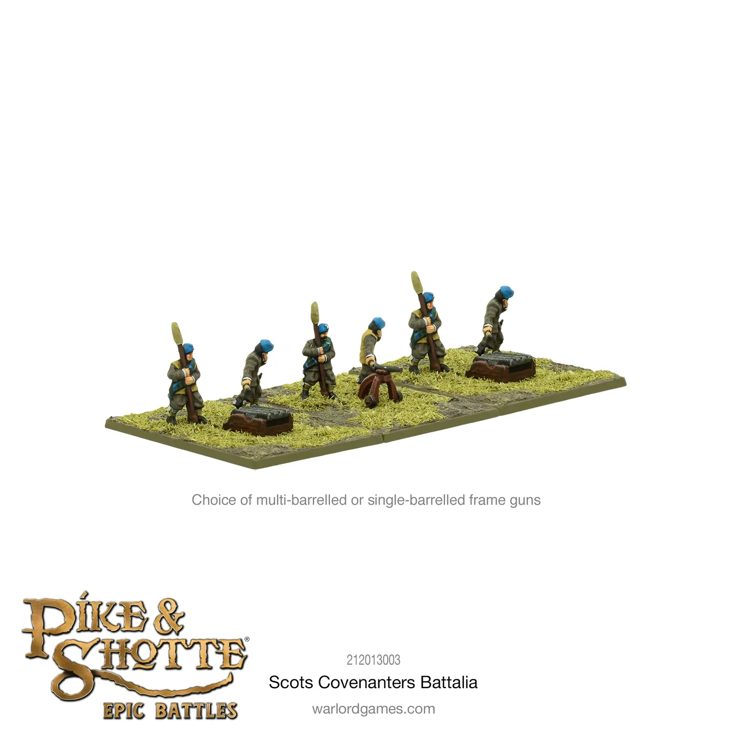 Bolt Action Pike & Shotte Epic Battles Scots Covenanters Battalia armée plastique