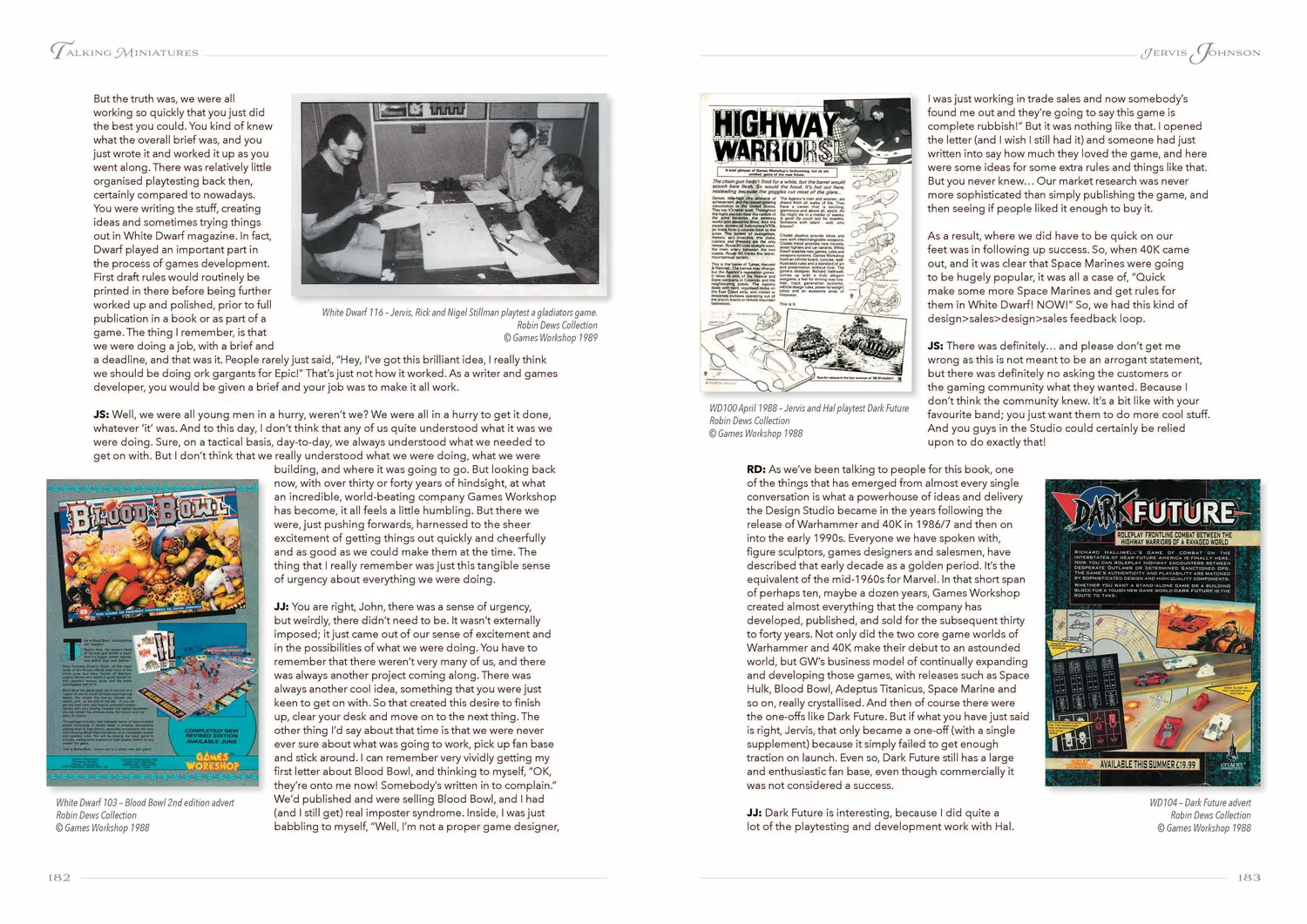 Bolt Action Talking Miniatures livre dédicacé, 2 volumes reliés