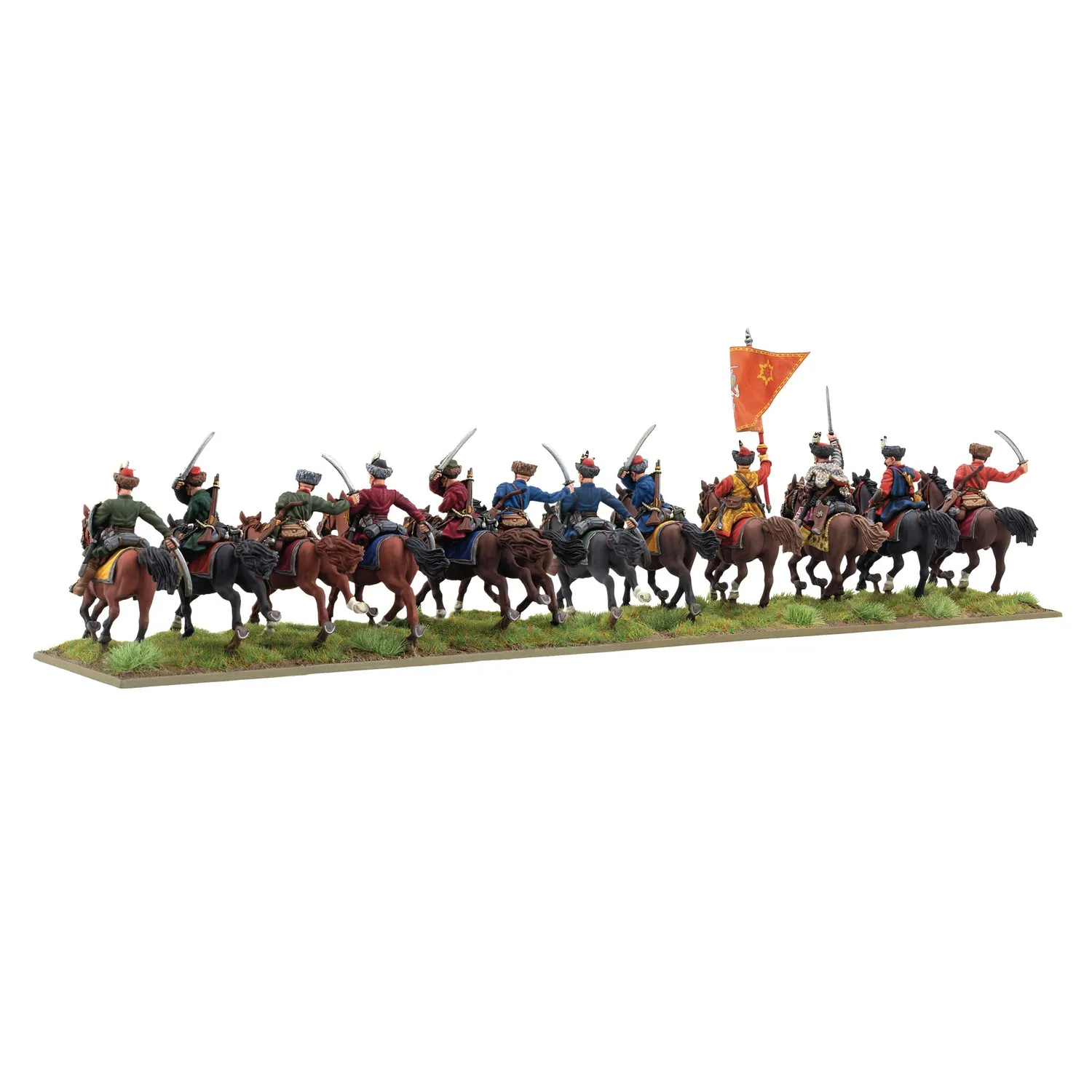 Pike & Shotte Levy cavalry sabres régiment 12 figurines métal