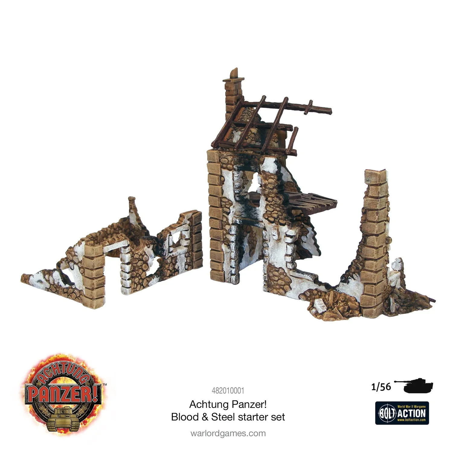 Bolt Action Achtung Panzer! Blood & Steel starter set jeu de chars