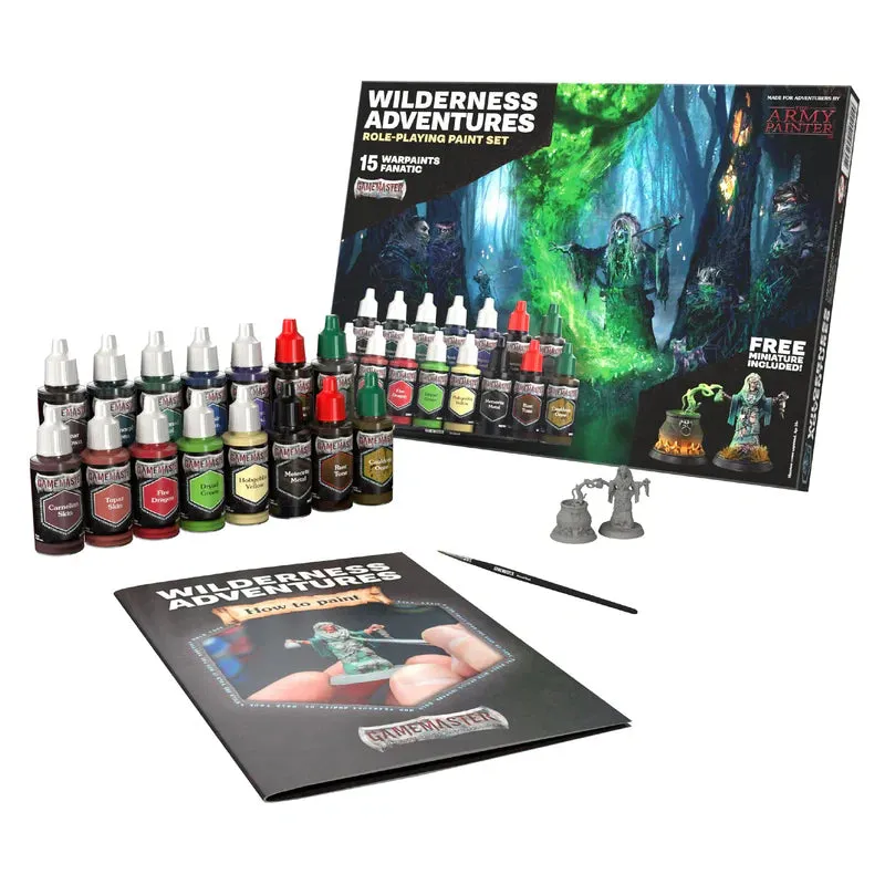 Army Painter GameMaster Wilderness Adventures coffret peinture 15