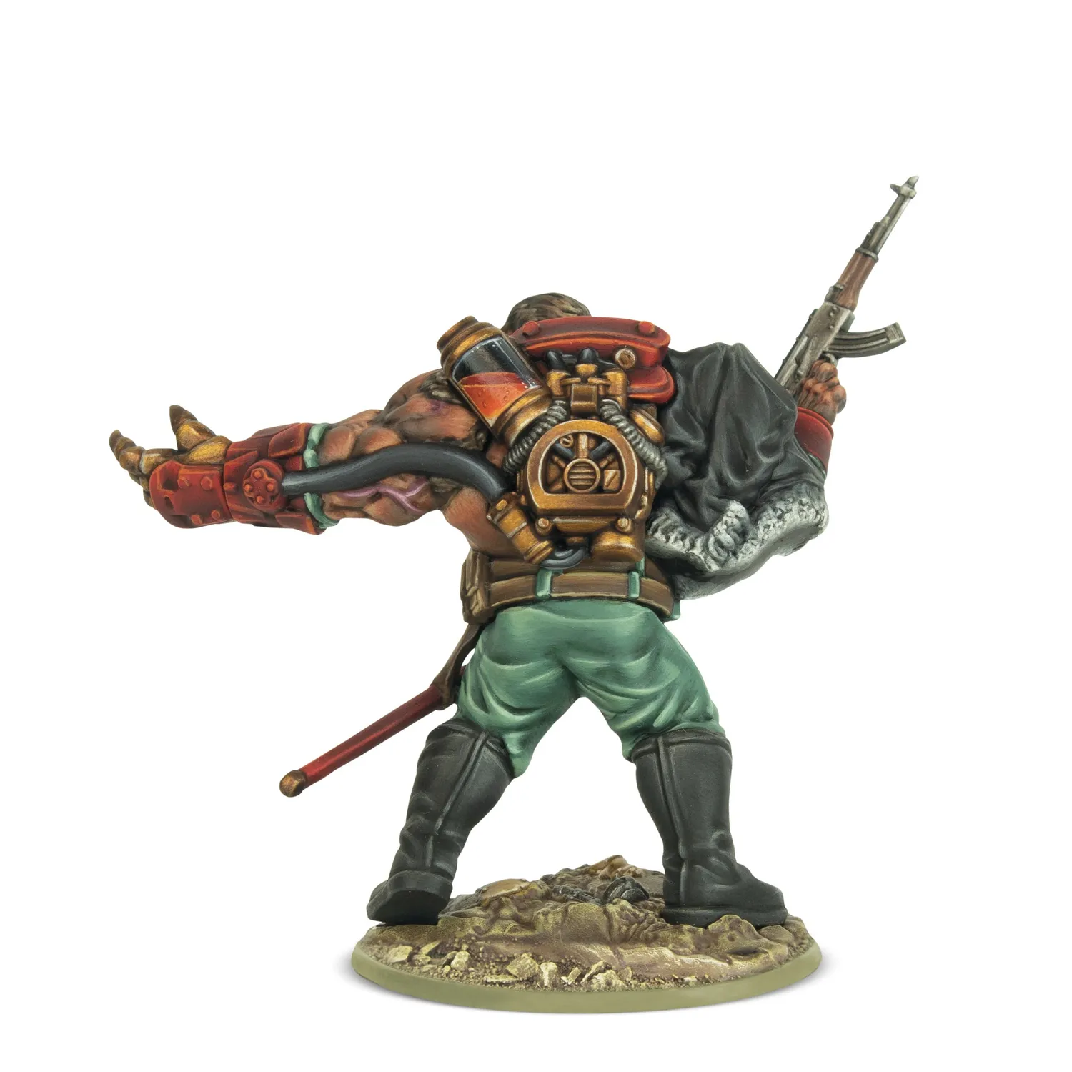 Warlord Konflikt'47 Commissar Gregor Drugov figurine soviétique