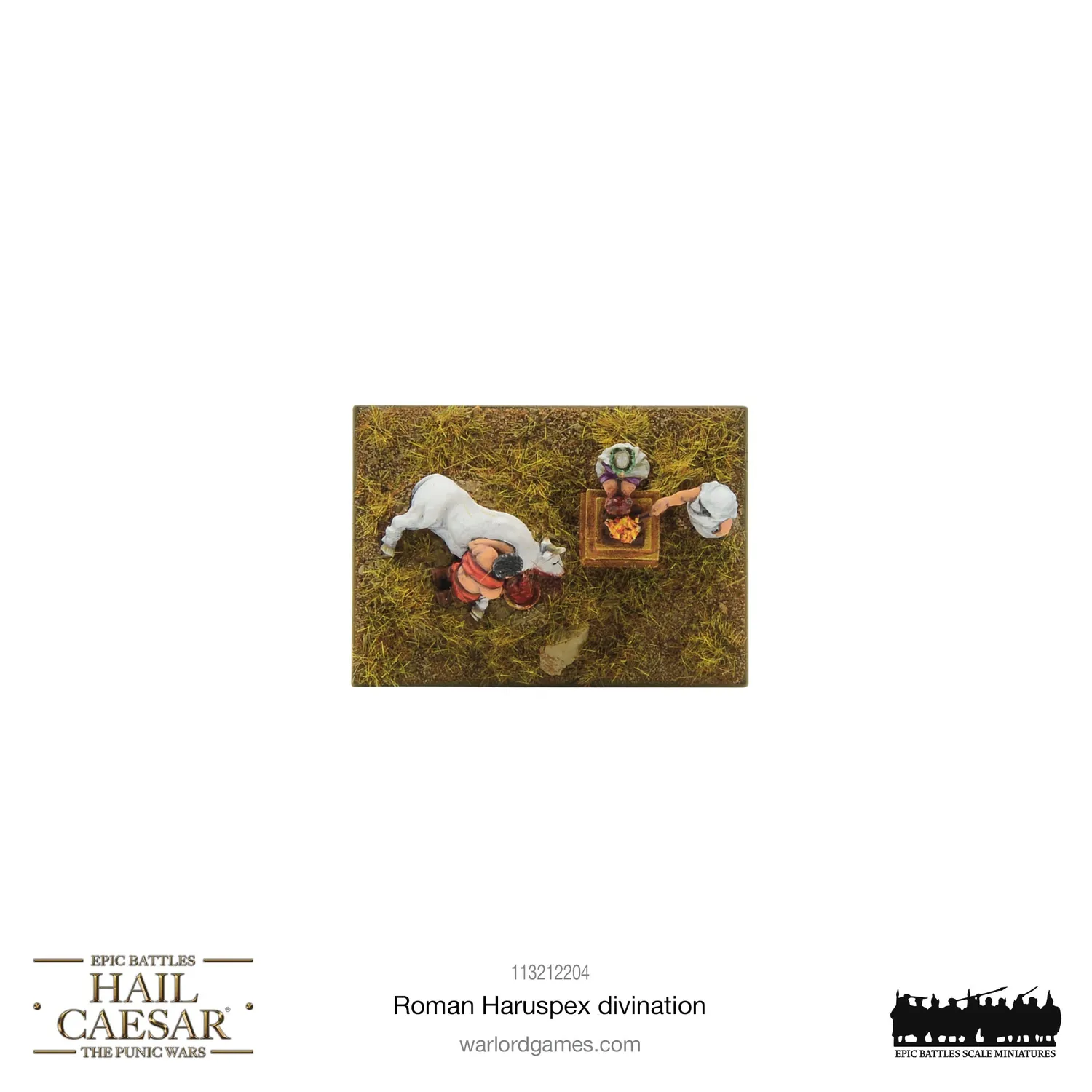 Bolt Action Hail Caesar Epic Battles: Roman Haruspex Divination vignette résine
