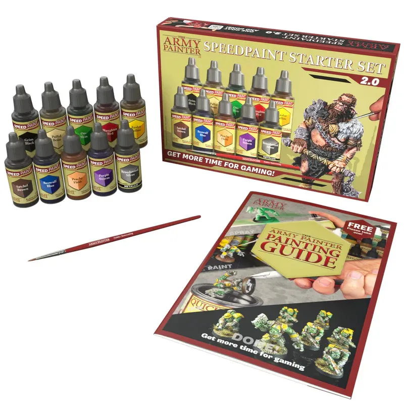 Bolt Action Army Painter Speedpaint Starter Set 2.0 set peinture 10 x 18 ml