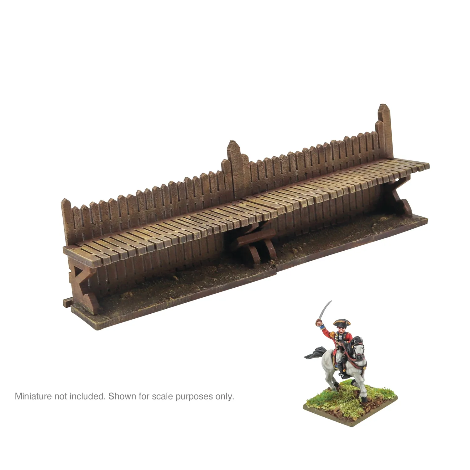 Black Powder Epic Revolution Palisade Walls décor droit MDF