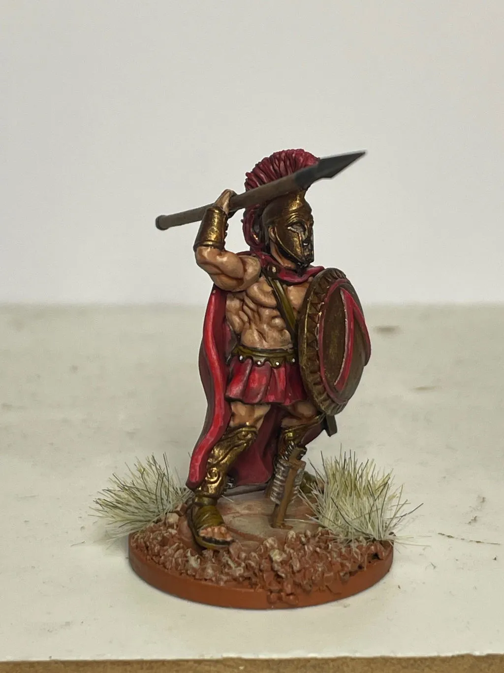 Bolt Action Soldier of Fortune 38 King Leonidas figurine résine