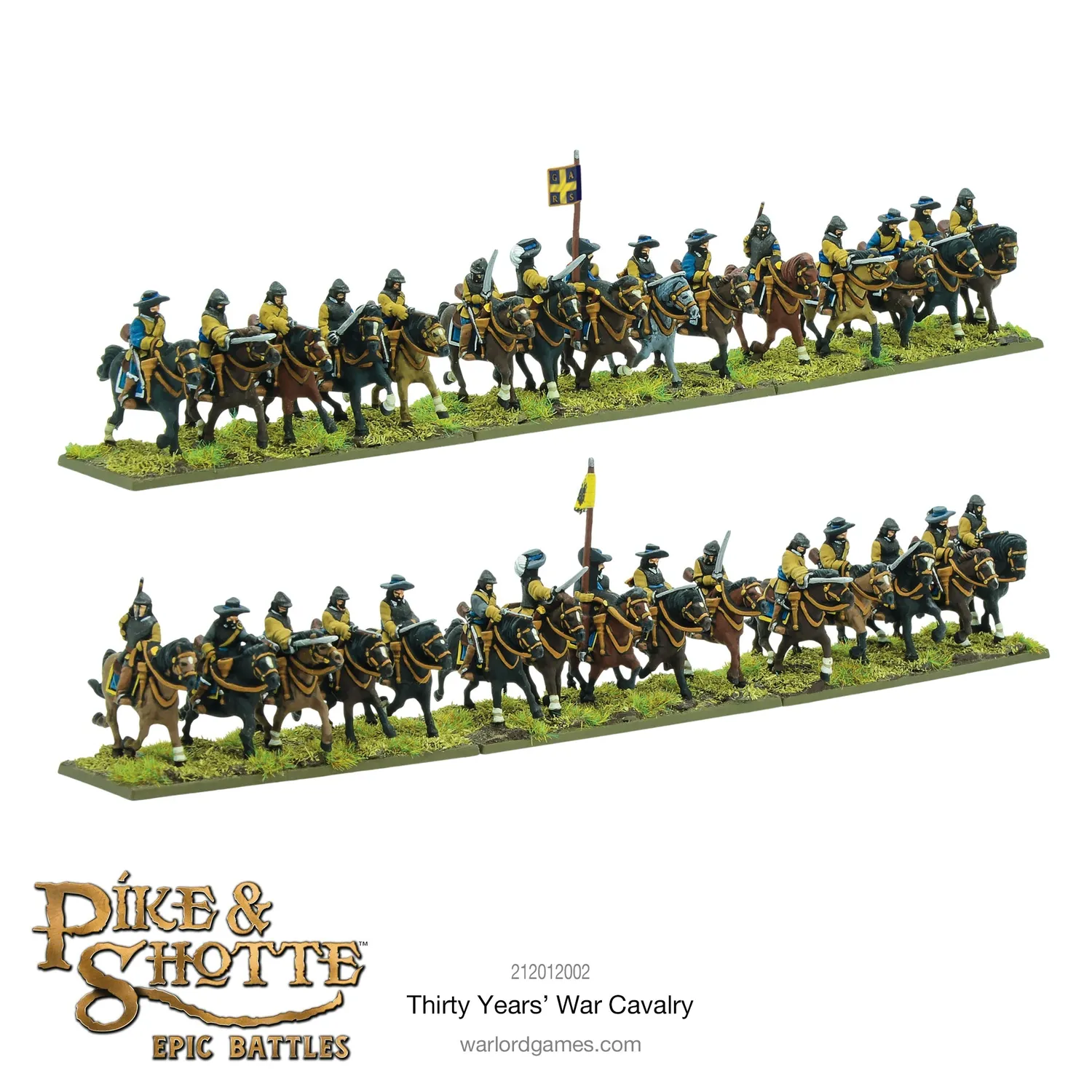 Warlord Pike & Shotte Epic Battles cavalerie coffret plastique