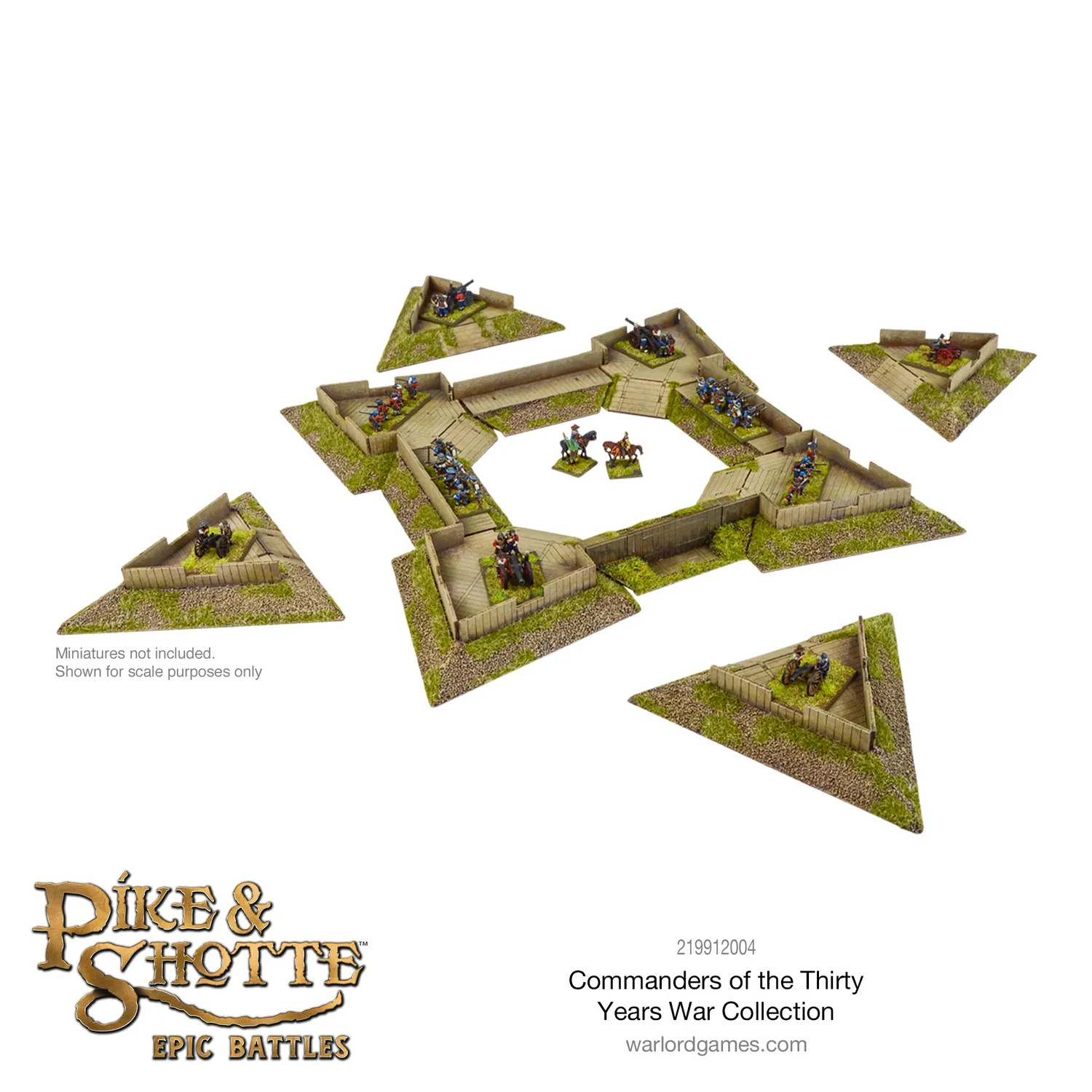 Bolt Action Pike & Shotte Epic Battles Commanders of the Thirty Years' War Collection terrain