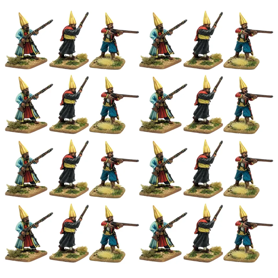 Bolt Action Pike & Shotte Ottoman Djivelek Regiment figurines métal 24 pièces