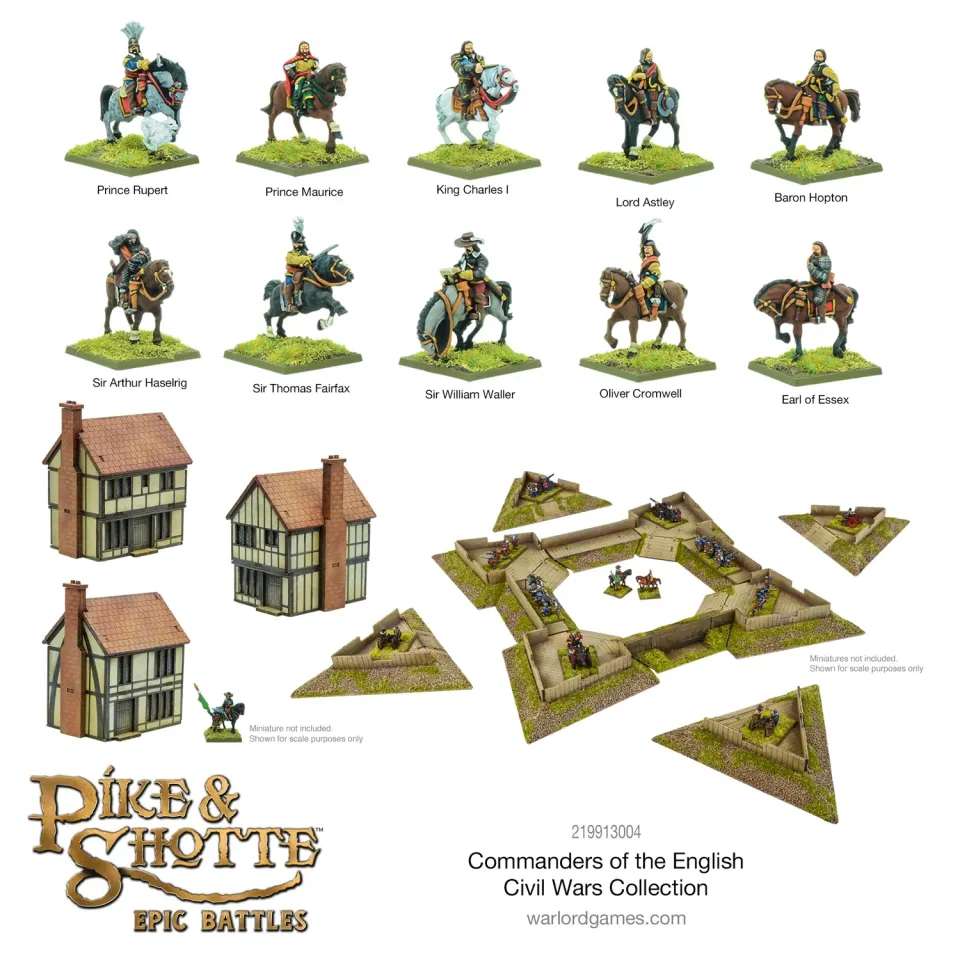 Pike & Shotte Epic Battles Commanders Collection coffret décors