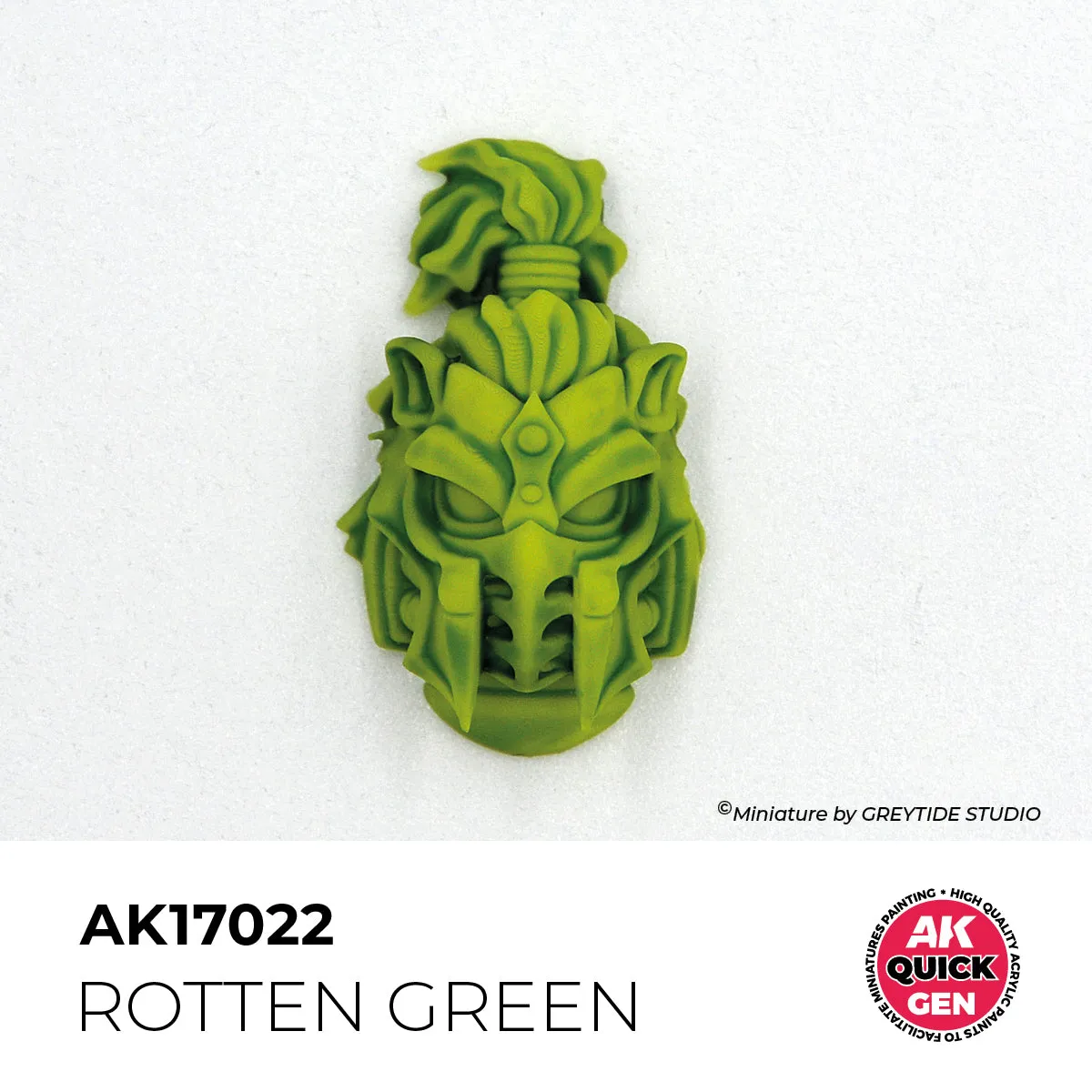 AK Interactive QuickGen Rotten Green peinture 18ml vert
