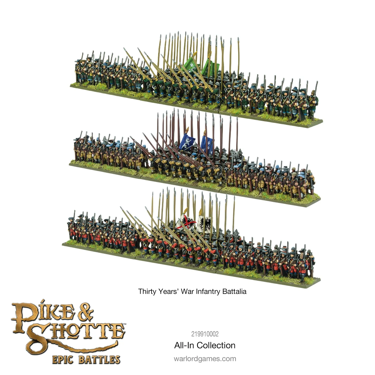 Bolt Action Pike & Shotte Epic Battles All-In Collection 1300 figurines