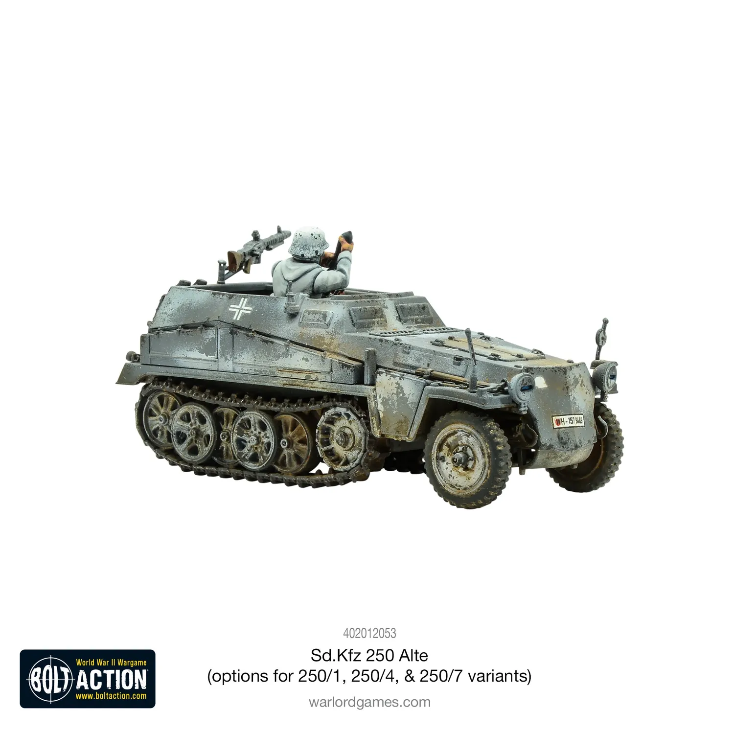 Bolt Action Sd.Kfz 250 Alte maquette blindé 250/1 250/4 250/7