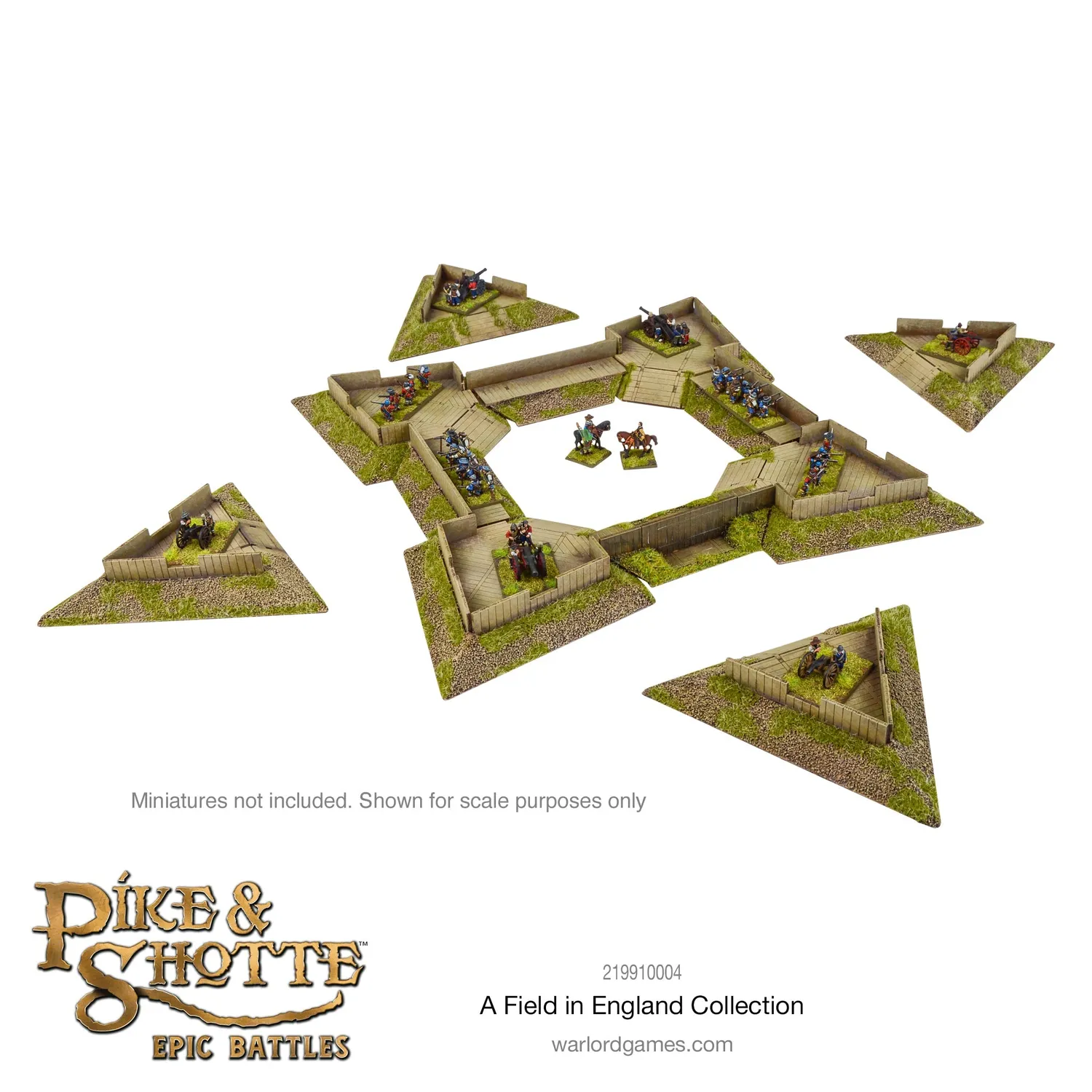 Bolt Action Pike & Shotte Epic Battles A Field in England décor MDF 4 kits