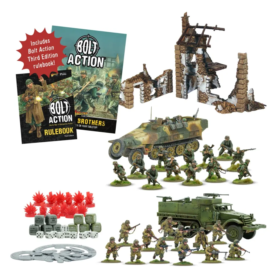 Bolt Action Band of Brothers coffret initiation Third Edition