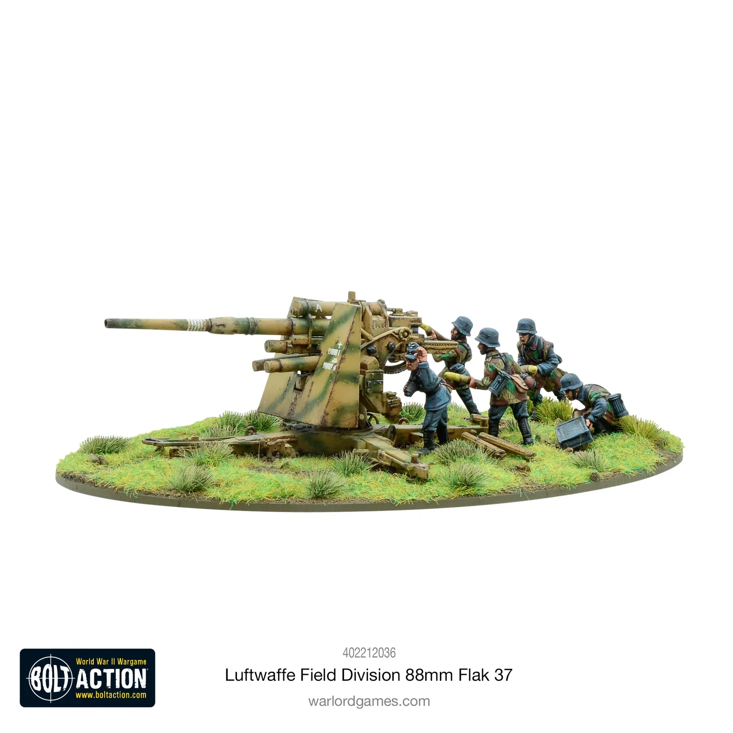 Warlord Games Bolt Action Flak 37 88mm canon Luftwaffe