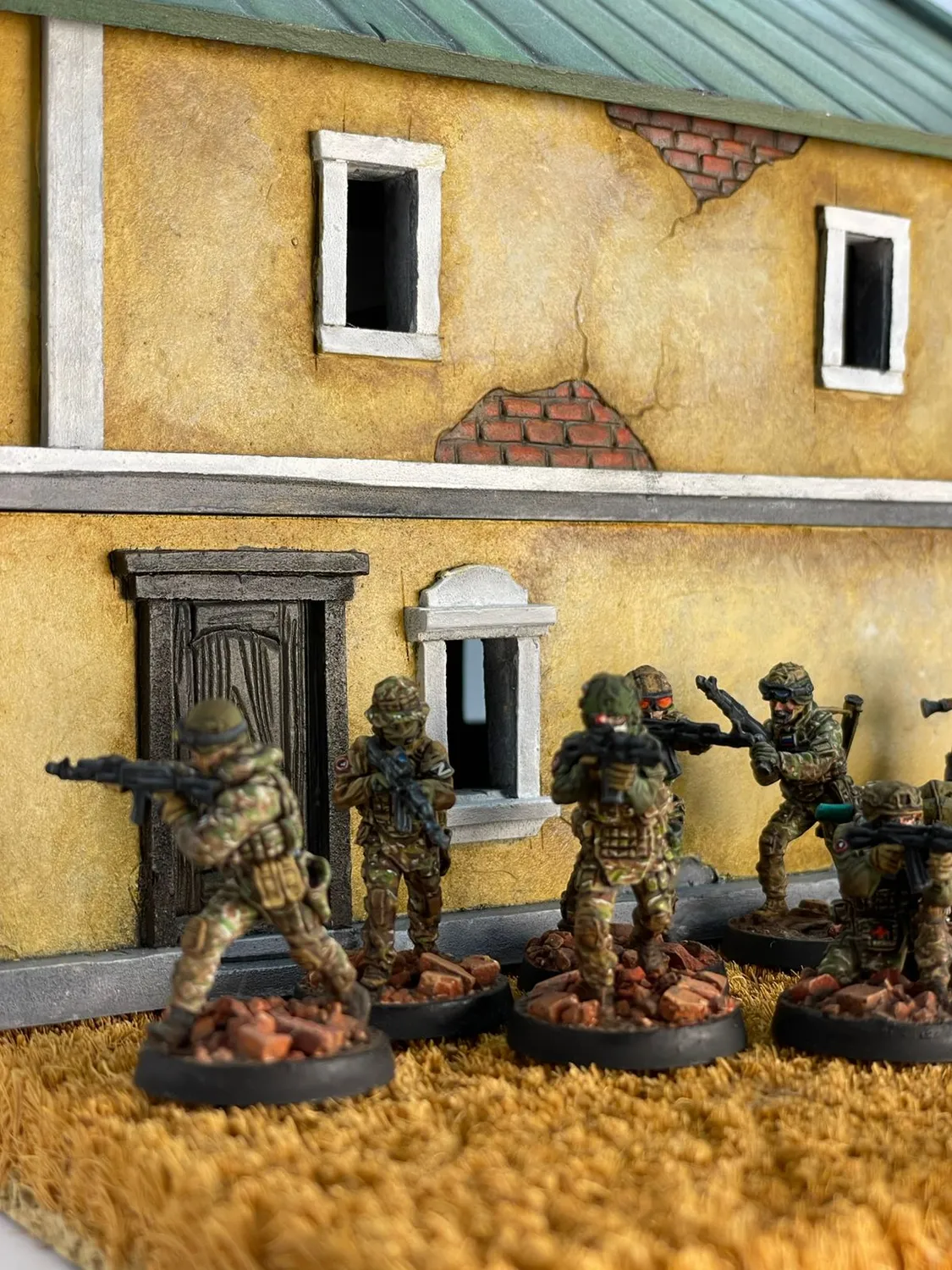 Des Tranchées aux Barricades Ares Paramilitaires russes figurines 28mm métal x24