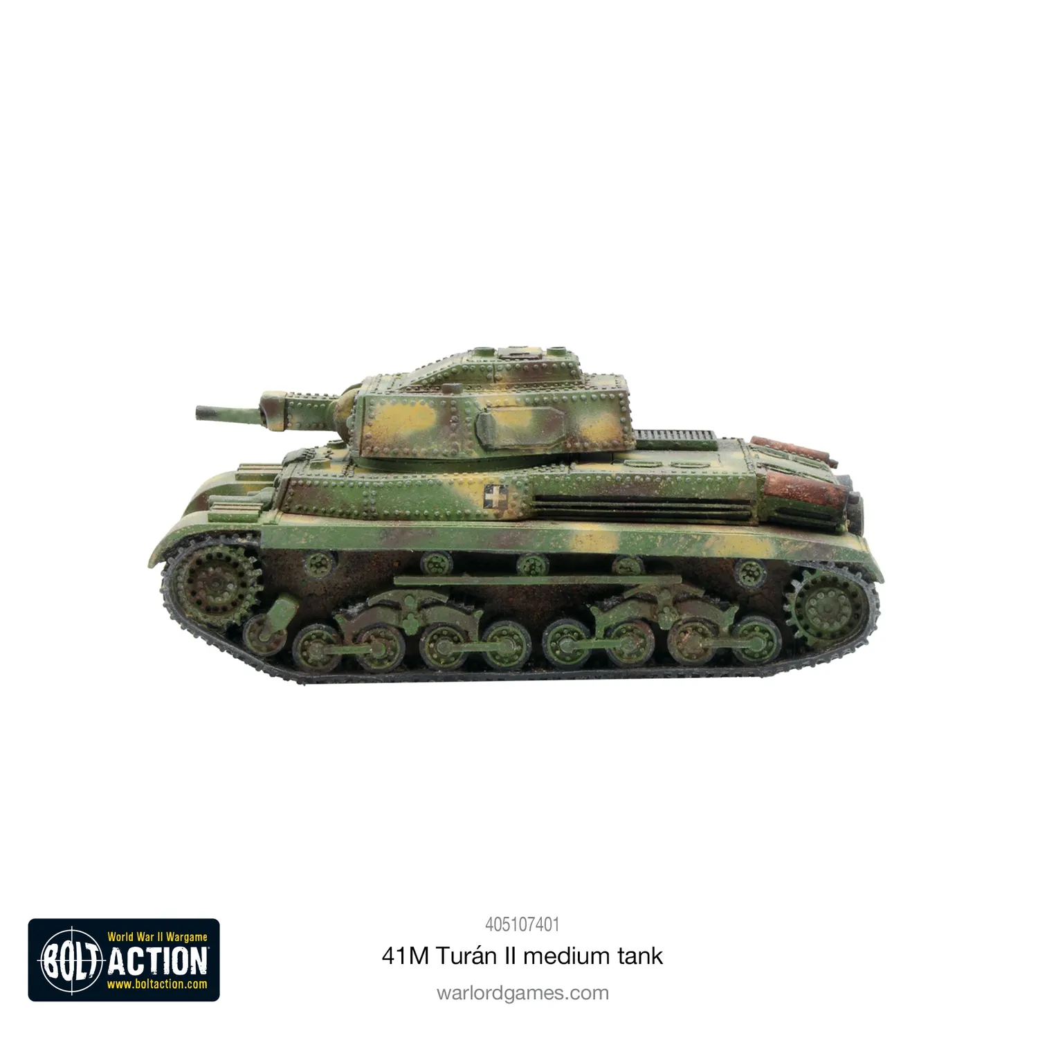 Bolt Action 41M Turán II char moyen résine métal