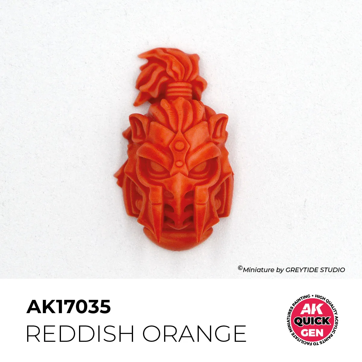 Bolt Action AK Interactive QuickGen Reddish Orange peinture acrylique 18 ml contraste