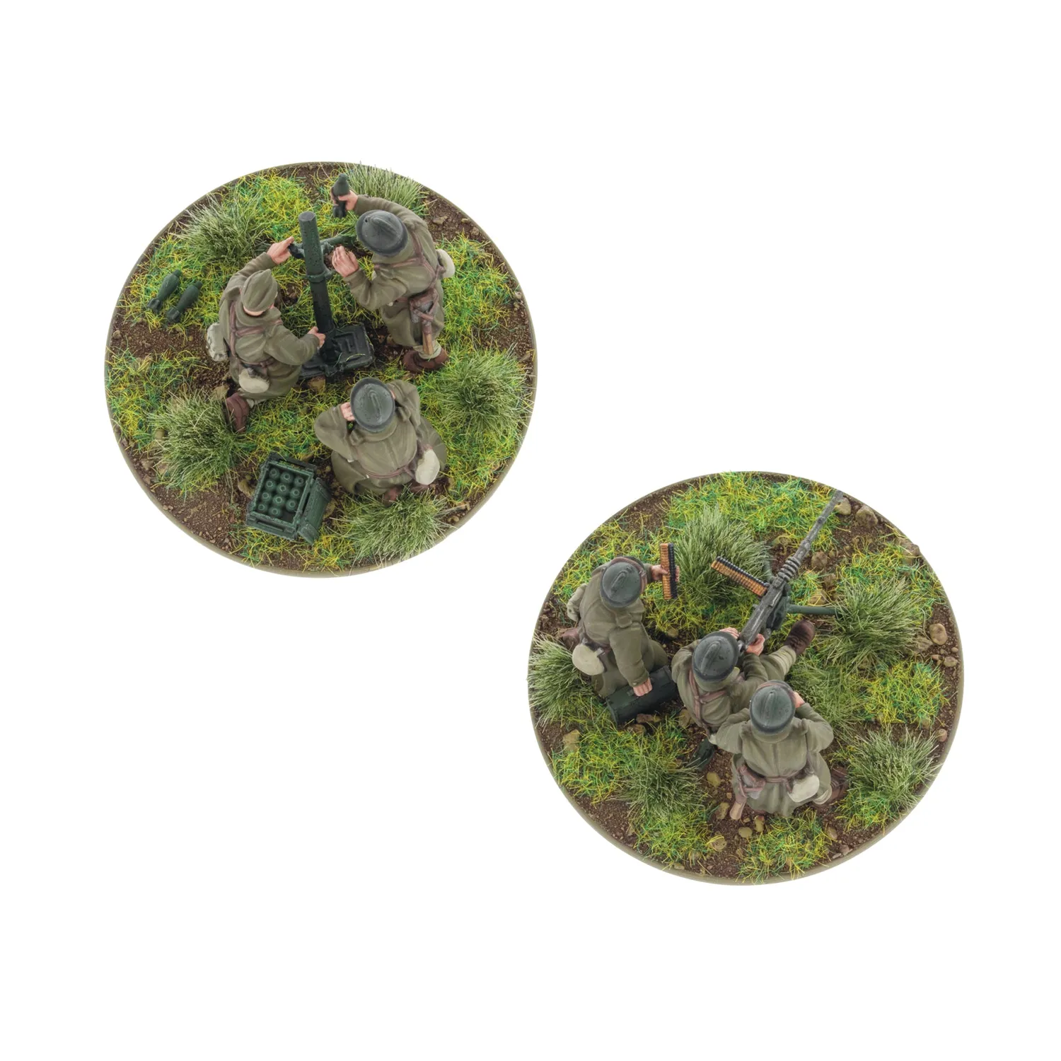 Bolt Action French Army Heavy Weapons coffret figurines plastique