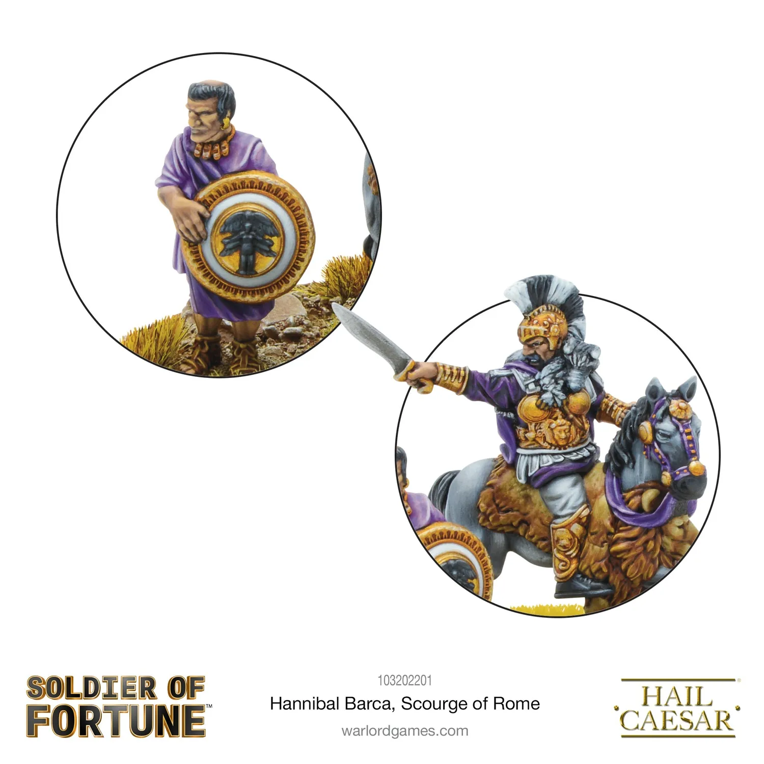 Bolt Action Soldier of Fortune 012 Hannibal Barca figurine