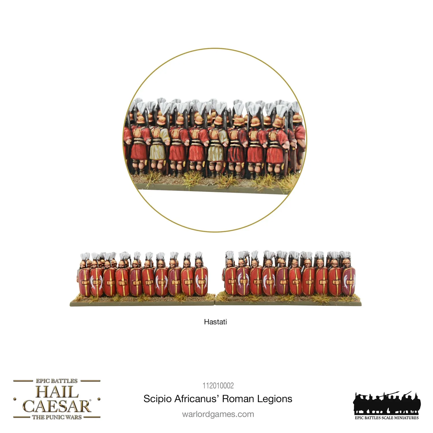 Bolt Action Hail Caesar Epic Battles Scipio Africanus’ Roman Legions boîte