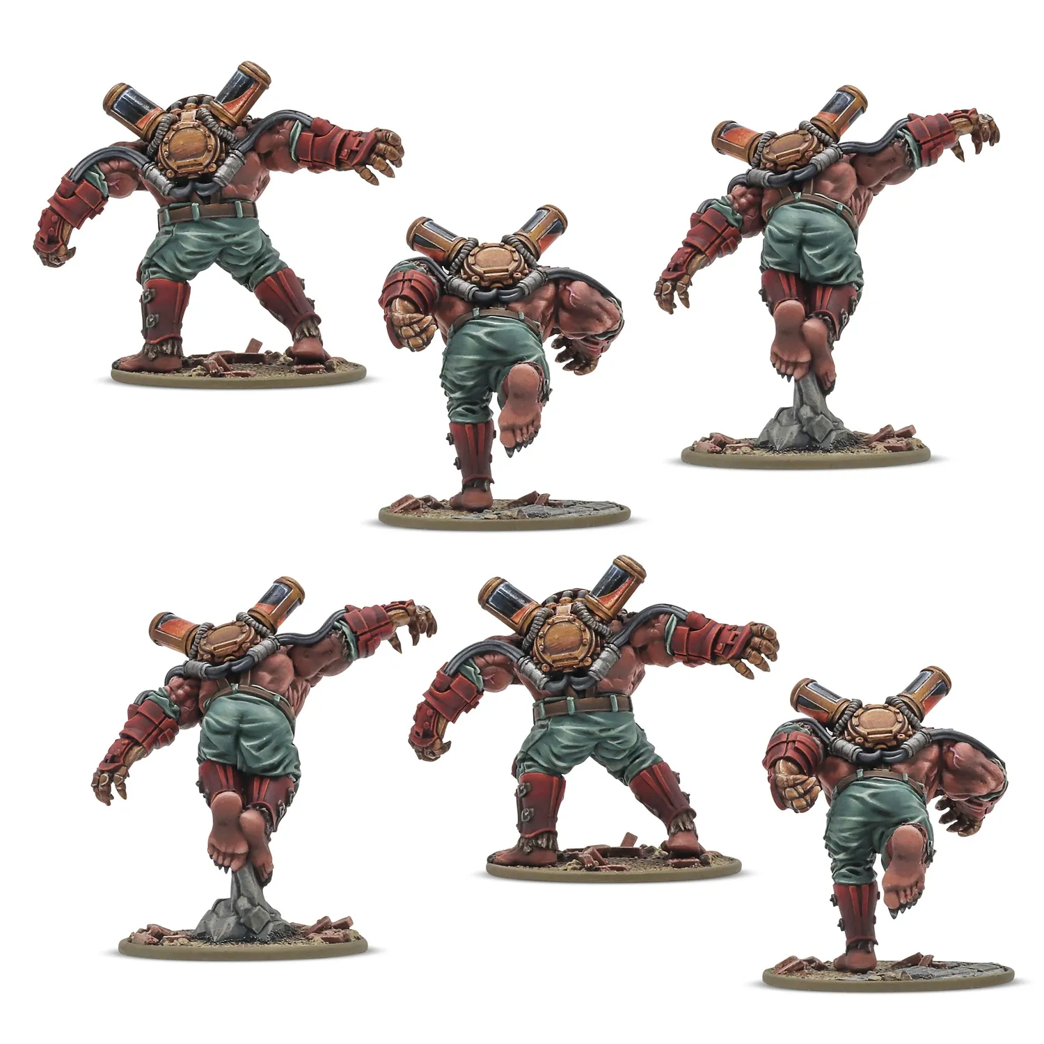 Bolt Action Konflikt 47 Ursus Infantry Squad figurines x6