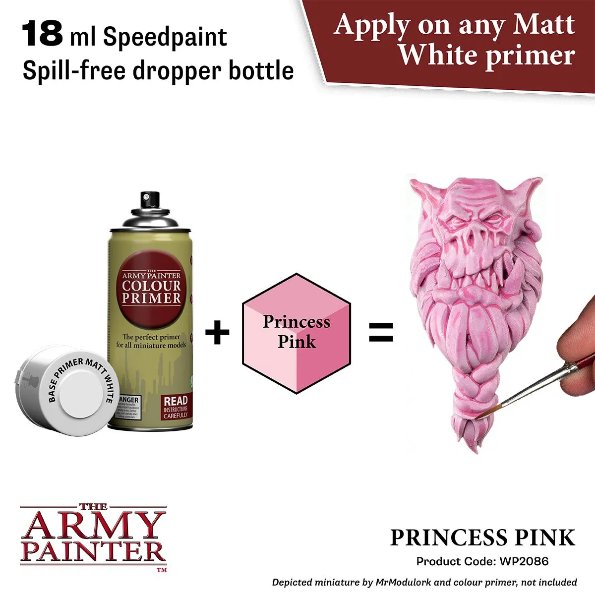 Army Painter Speedpaint Princess Pink peinture rose 18 ml