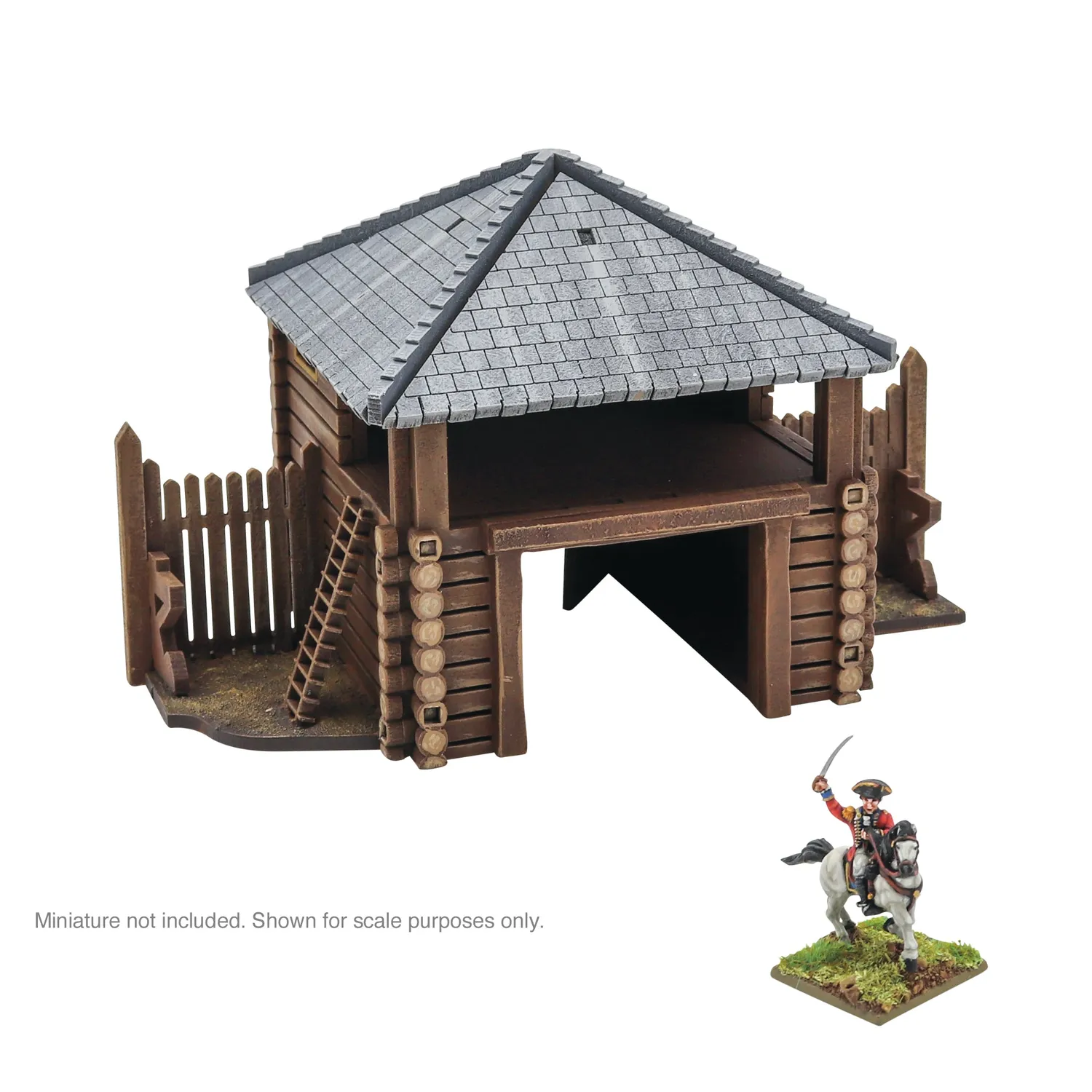 Bolt Action Black Powder Epic Battles Gate House décor MDF