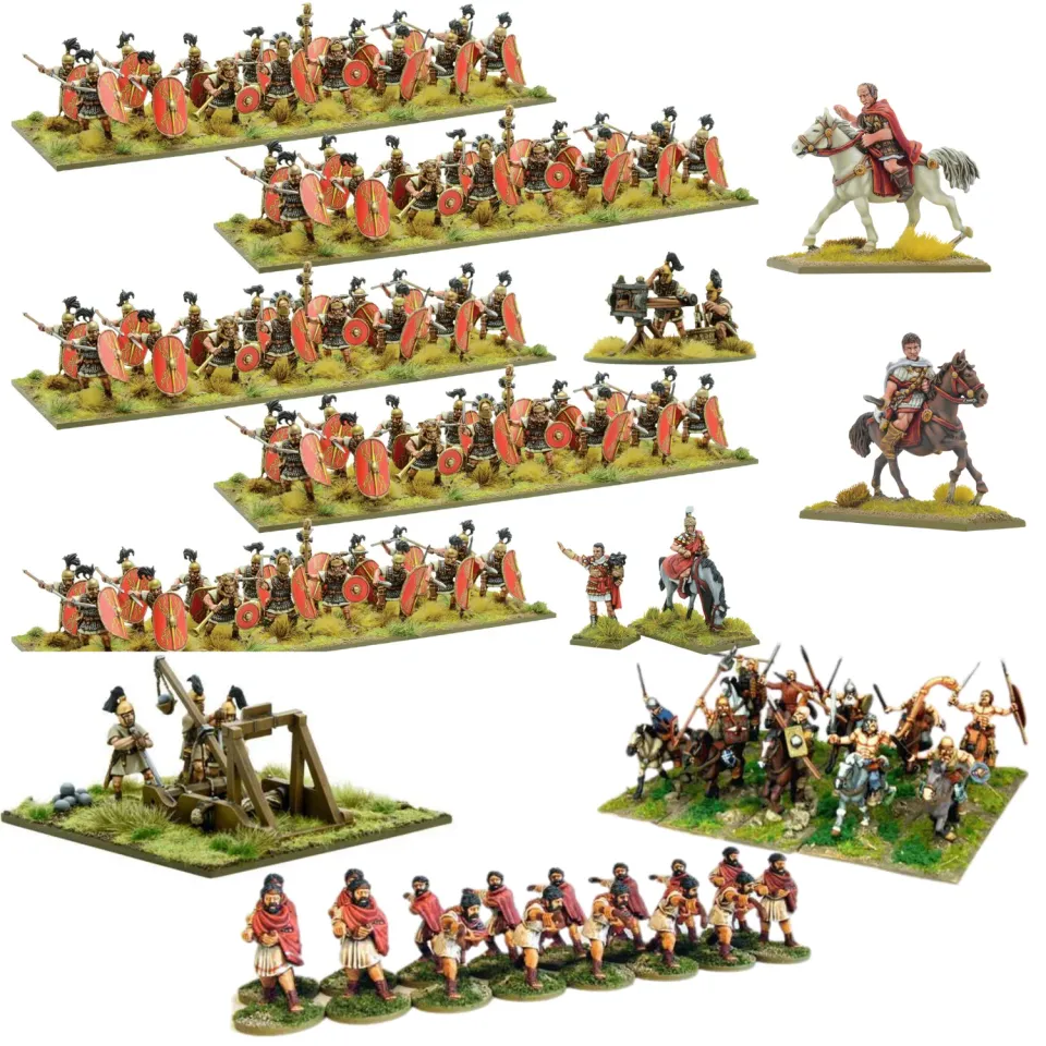 Bolt Action Hail Caesar Marius's Mules armée romaine métal résine