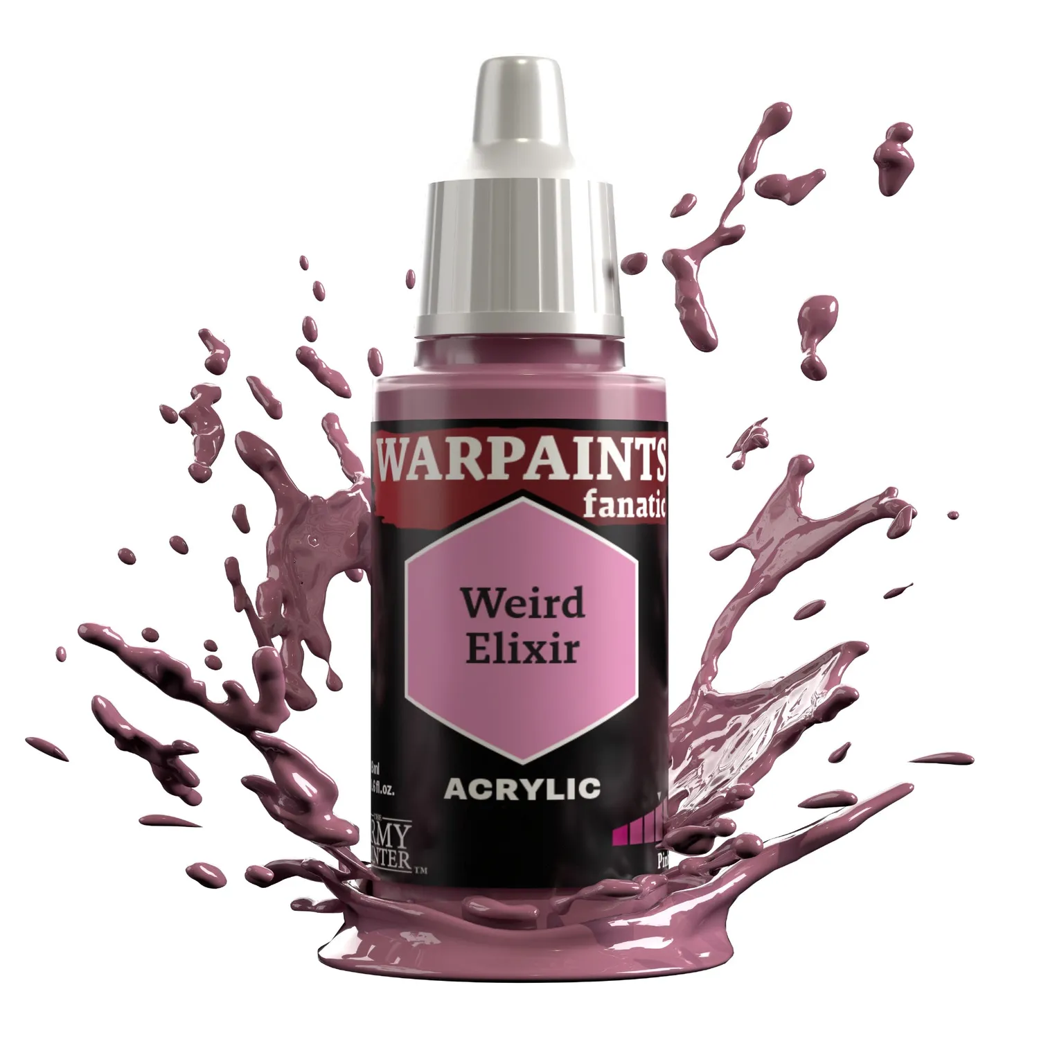 Bolt Action Warpaints Fanatic Weird Elixir peinture acrylique rose 18 ml haut pouvoir couvrant