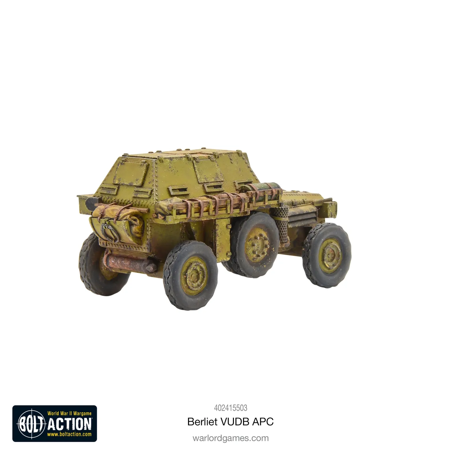 Bolt Action Berliet VUDB armoured personnel carrier véhicule blindé