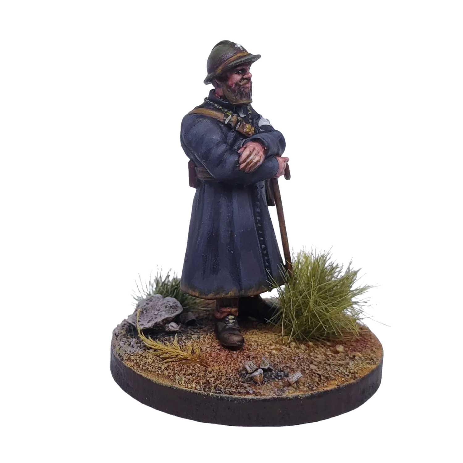 Des Tranchées aux Barricades Aumônier militaire fichier STL 28mm