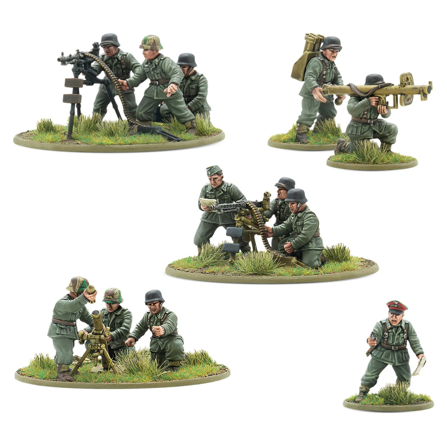 Bolt Action Cross of Iron German Grenadiers Starter Army armée de démarrage plastique