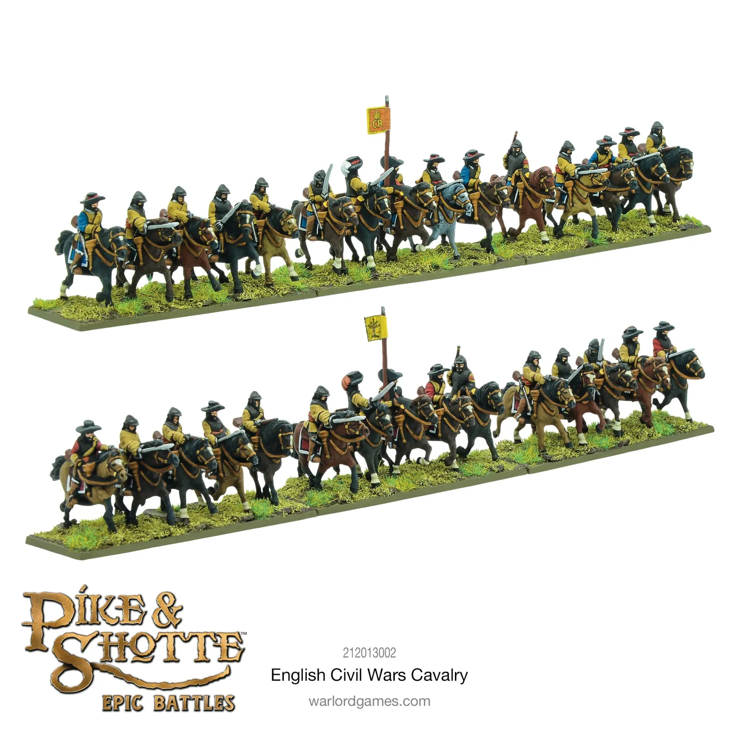 Pike & Shotte Epic Battles English Civil Wars Cavalry boîte plastique