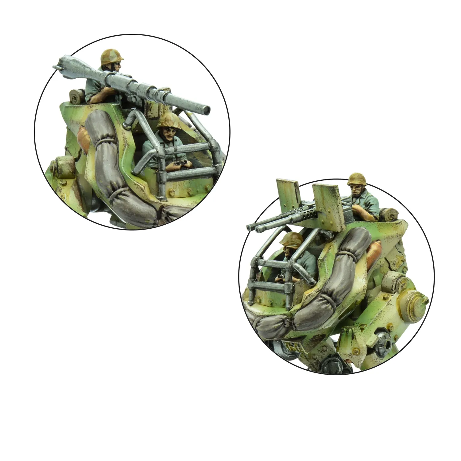 Bolt Action Konflikt '47 M3A2 Pondskater Scout Walker figurine rapide