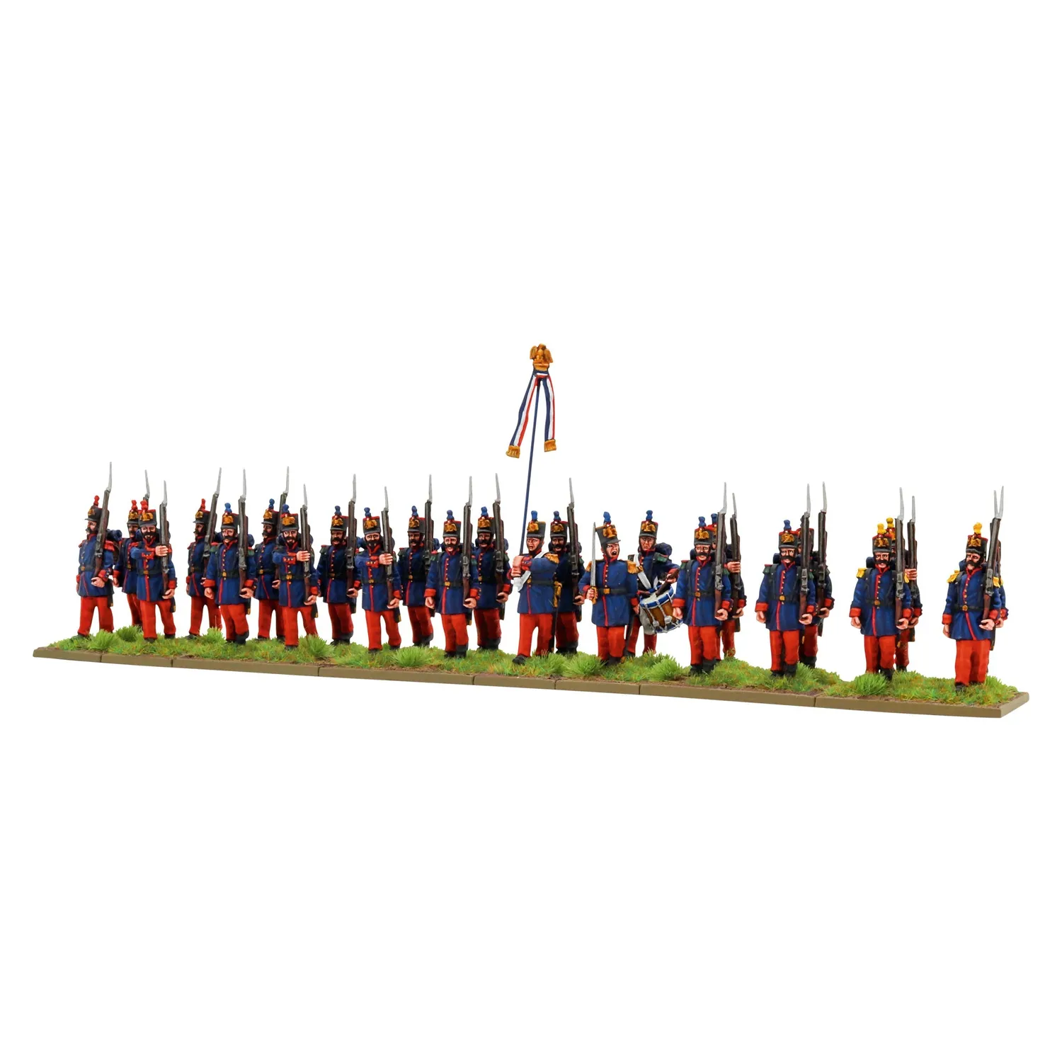 Bolt Action Crimean War French Line Infantry regiment figurines métal