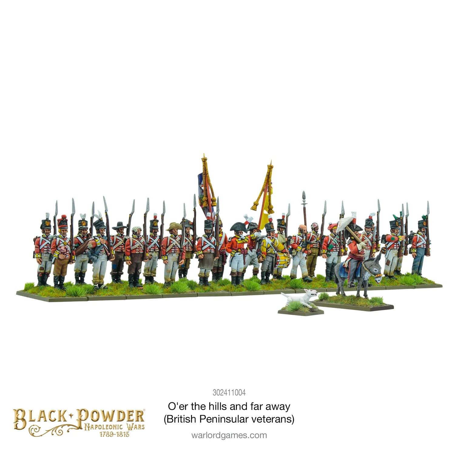 Warlord Games Black Powder O'er the Hills vétérans figurines