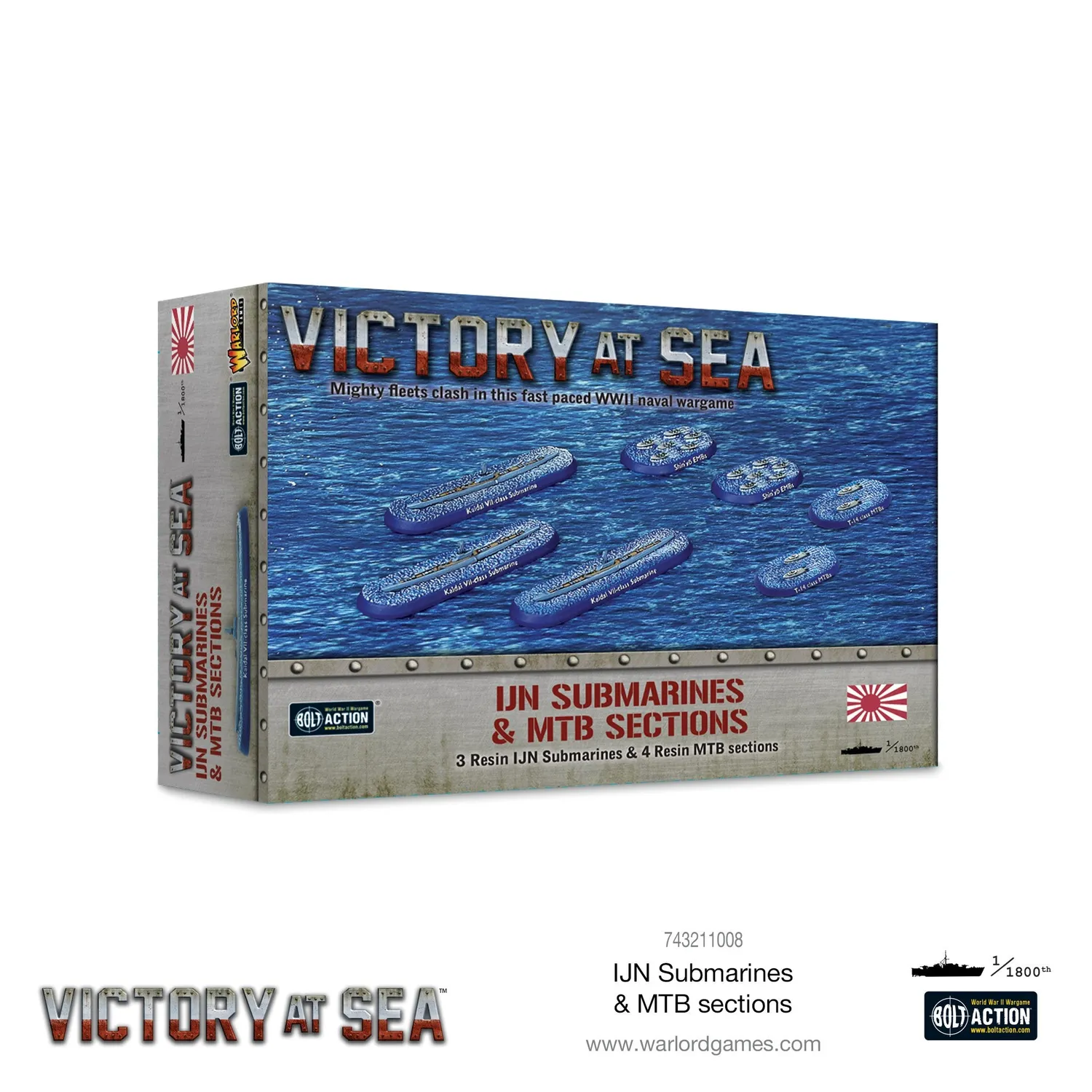 Victory at Sea IJN sous-marins et MTB coffret métal