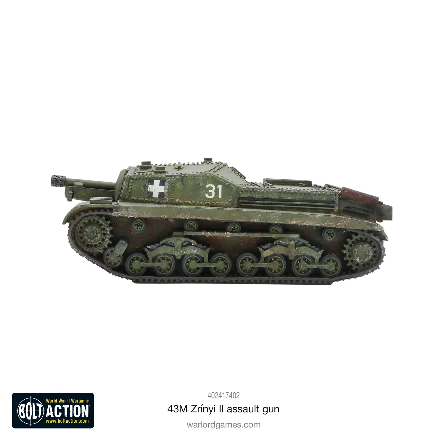 Bolt Action 43M Zrínyi II canon d'assaut hongrois