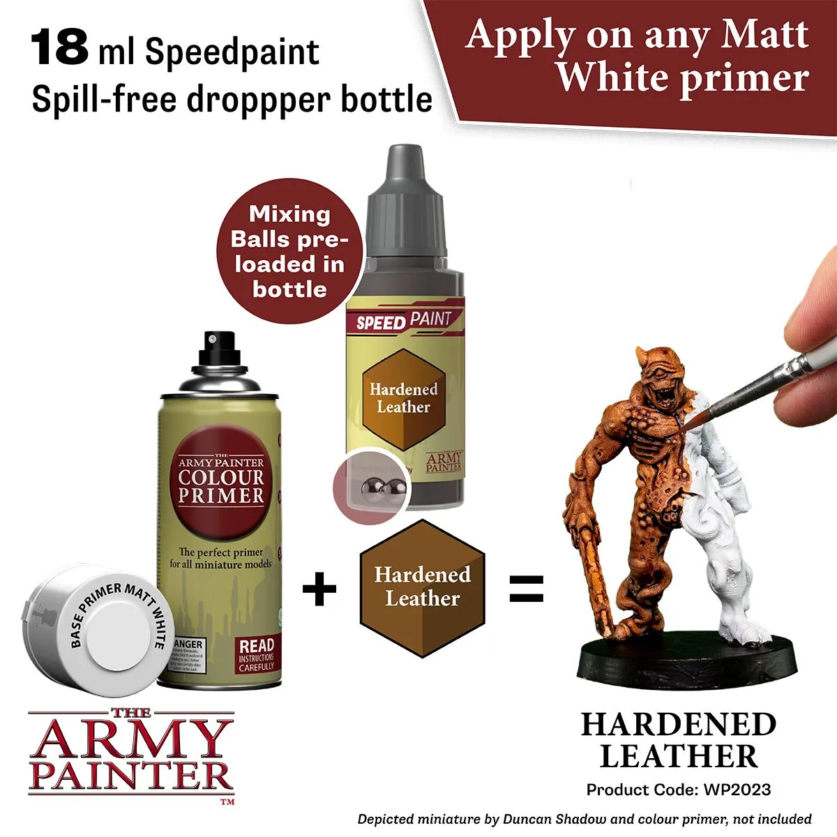 Bolt Action Speedpaint Hardened Leather peinture marron