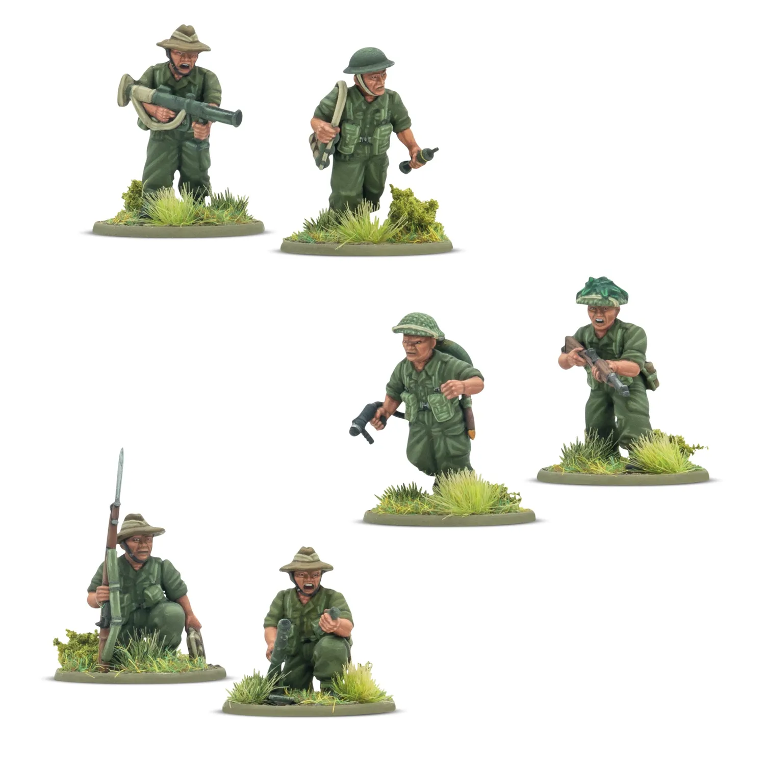 Bolt Action Gurkha Infantry Platoon peloton d’infanterie 30 figurines
