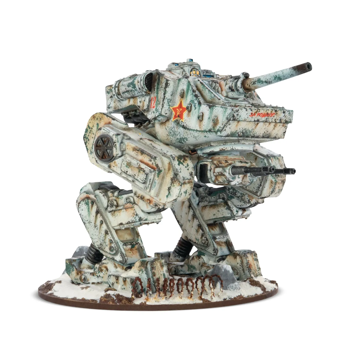 Bolt Action Konflikt 47 DM-40 Molot walker résine soviétique