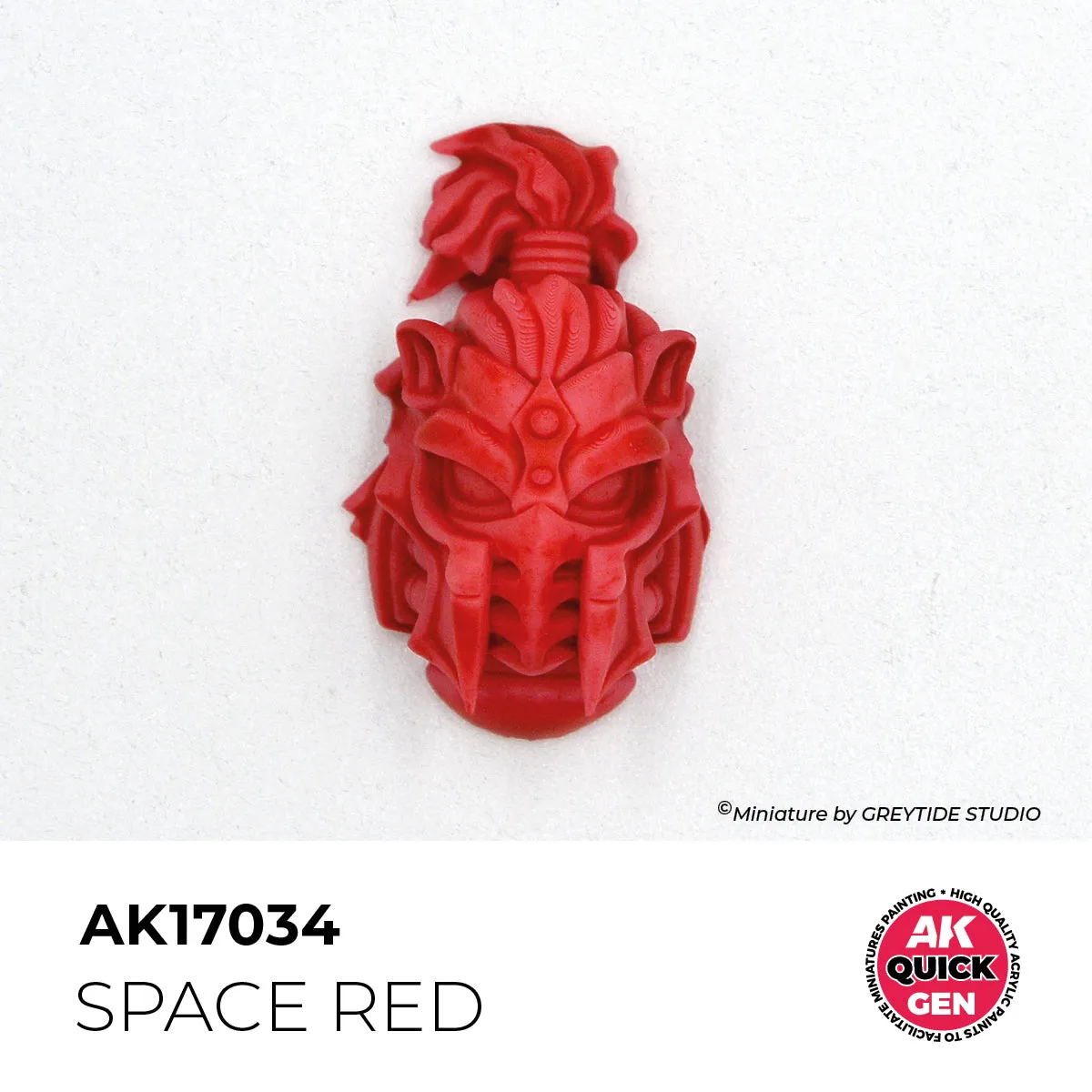 AK Interactive QuickGen Acrylic Space Red peinture 17 ml contraste