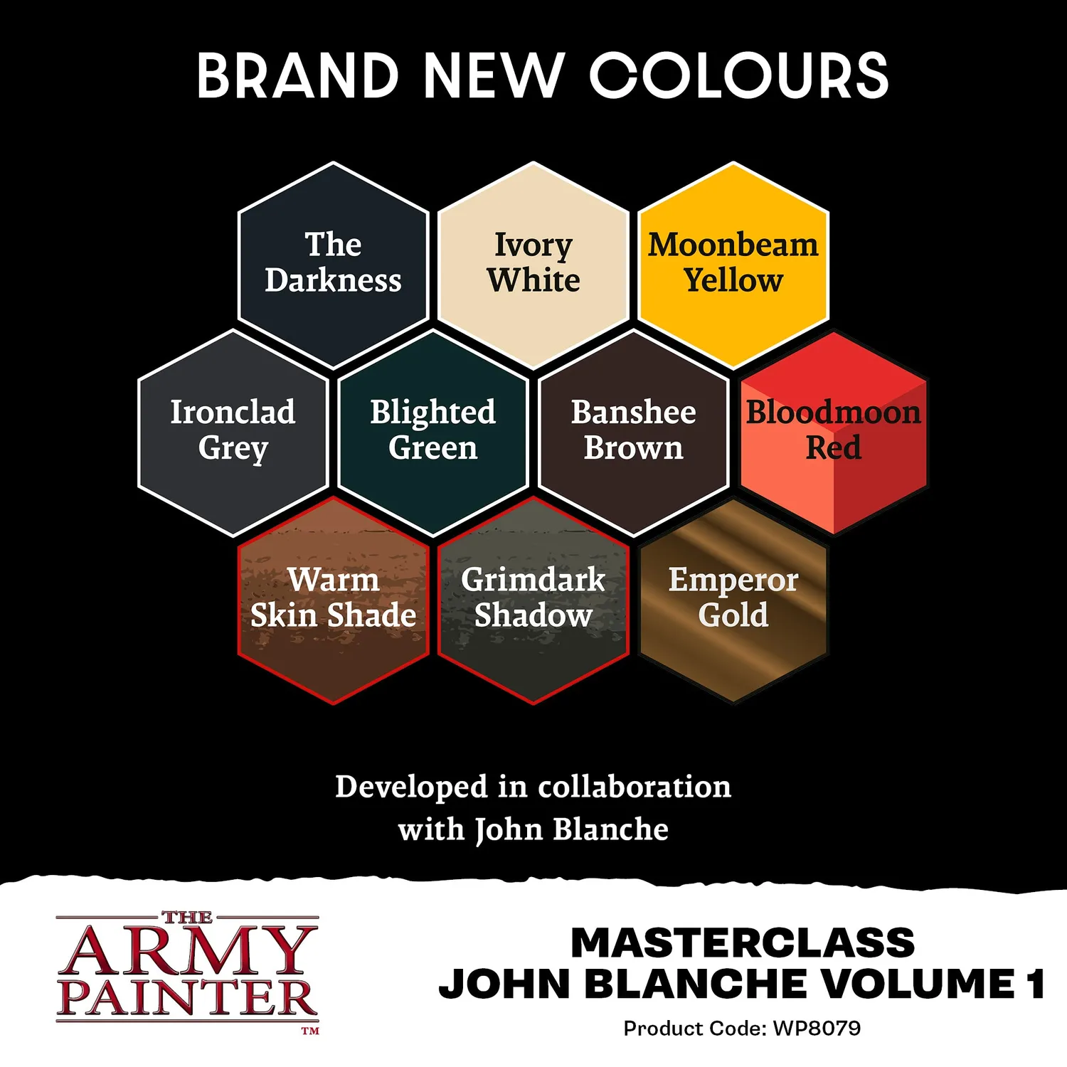 The Army Painter Masterclass John Blanche V1 set 10 peintures 18 ml